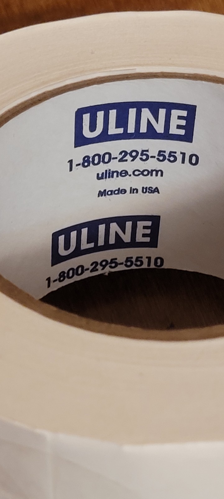 Uline 2″ Clear Round Wafer Seal Labels ~1000 Transparent Packaging Envelope Seal