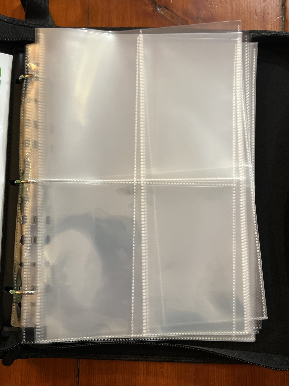Zippered Seed Storage Organizer Binder with Handle, Gardening Seed Saving Kit