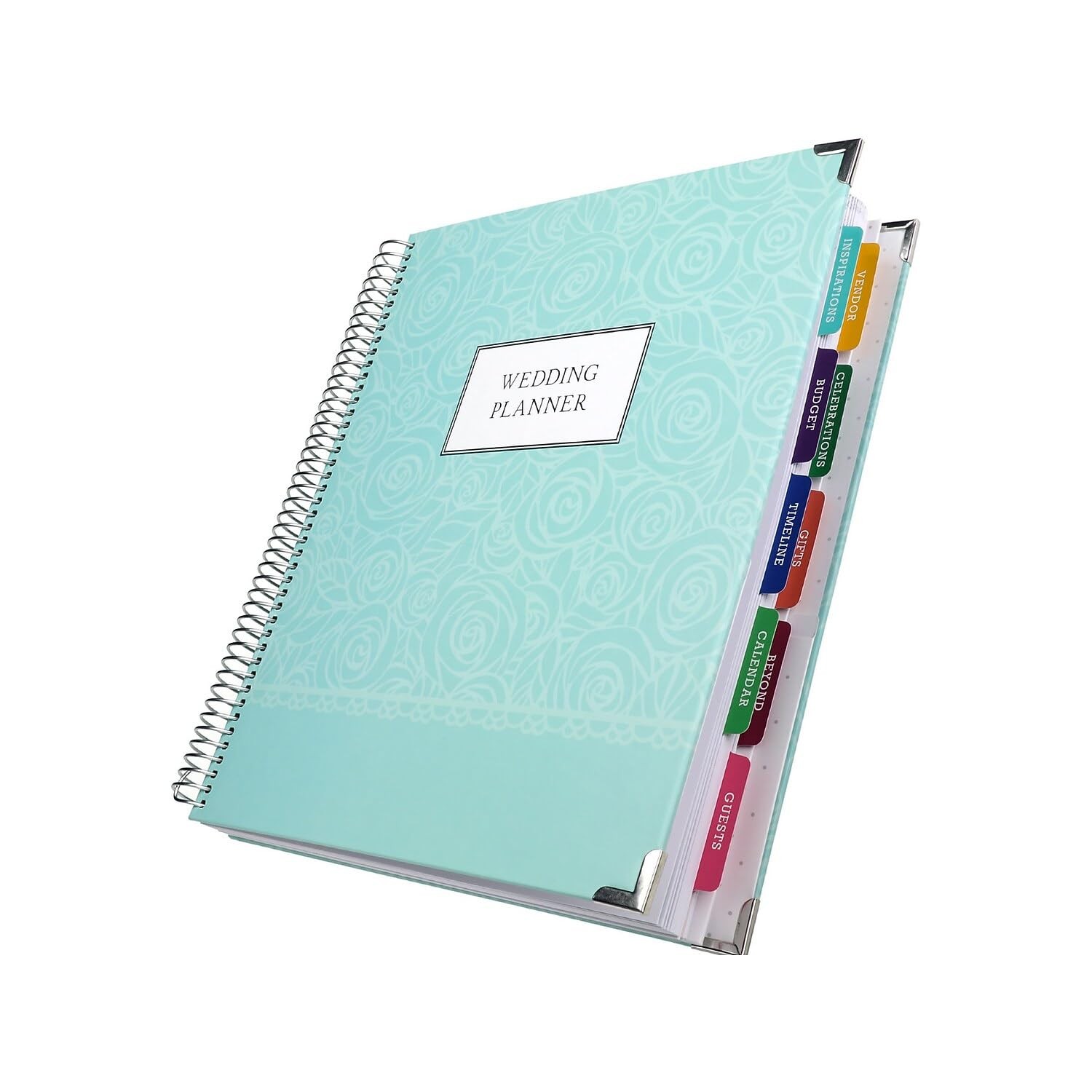 Global Printed Products Wedding Planner 9X11 Hardcover Organizer Bookmark