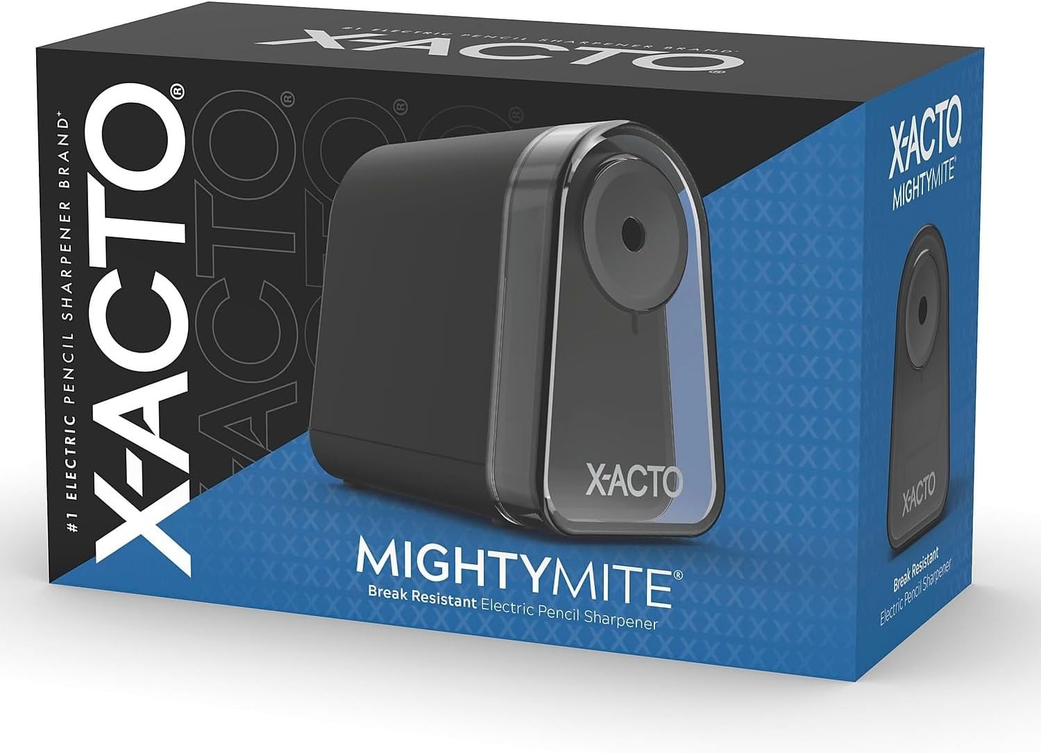 X-ACTO Pencil Sharpener, Mighty Mite Electric Pencil Sharpener, W/ Pencil Saver