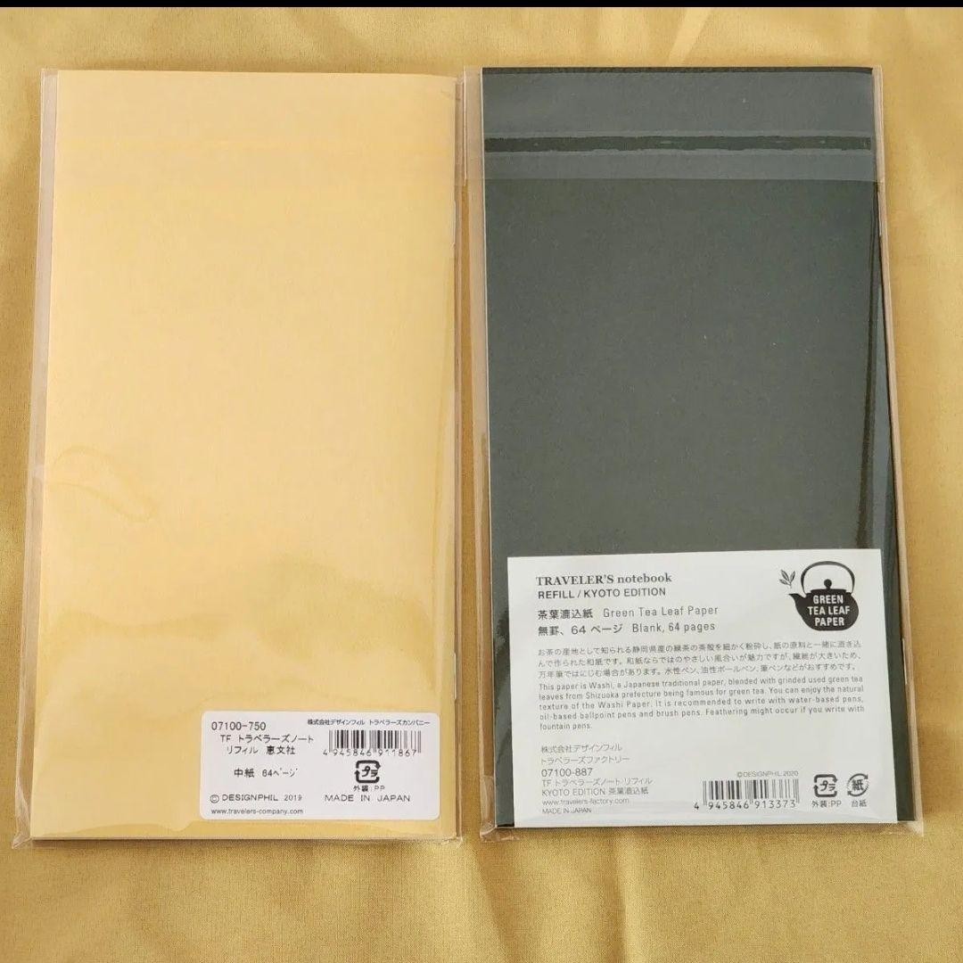 Traveler’s Note Kyoto Tokyo Station Limited Refill New Stationery Supplies New
