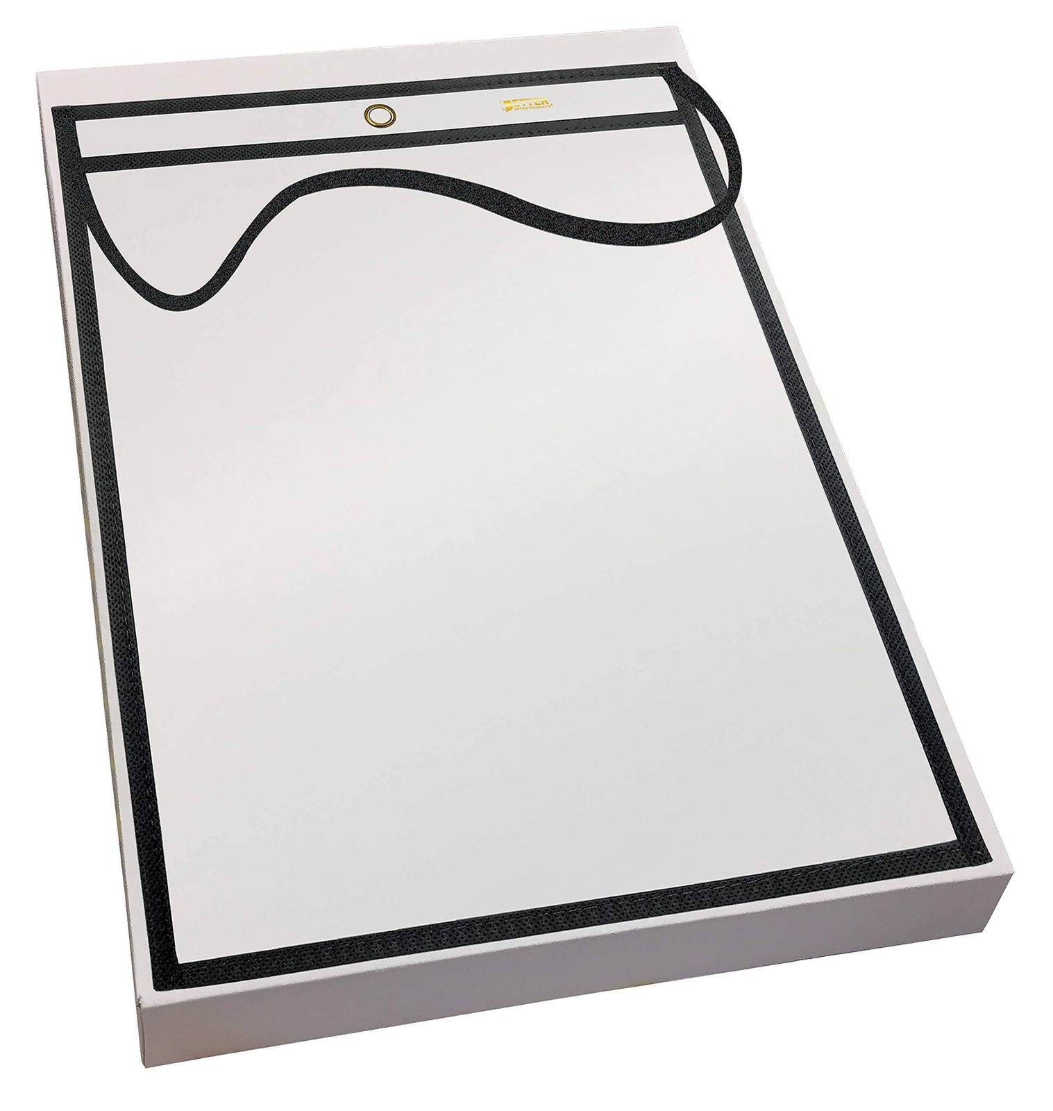 Better Office Products Shop Ticket Holders With Hanging Strap, 9 X 12