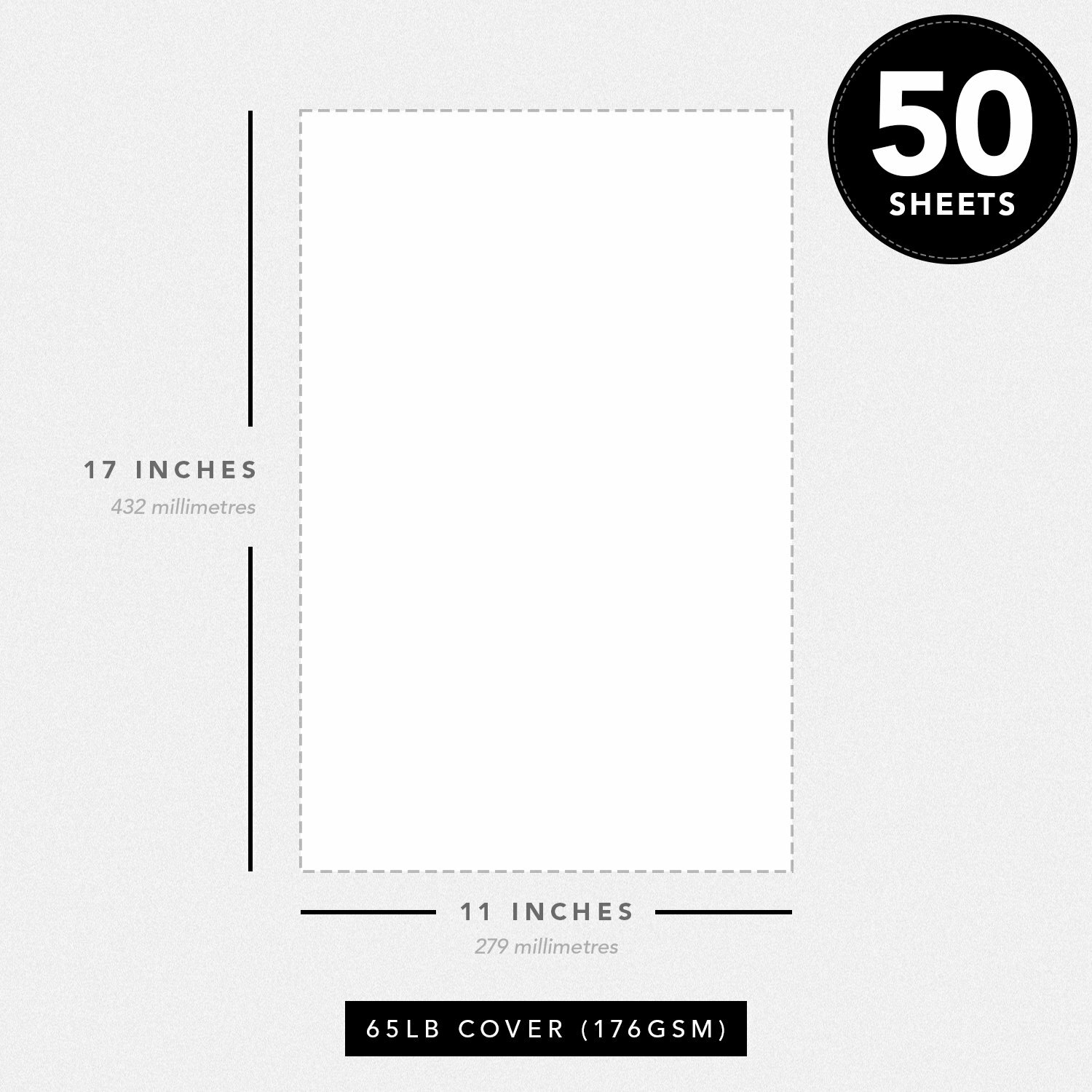 11 x 17″ Terrestrial Teal Bright Color Cardstock Paper, 65lb Cover, 50 Sheets