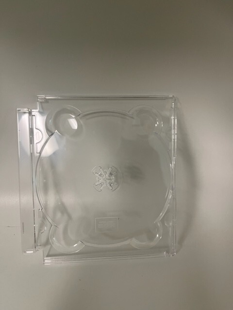5 PCS ORIGINAL SUPER JEWEL BOX DVD AUDIO TRAY CLEAR, 22.T.A FREE SHIPPING