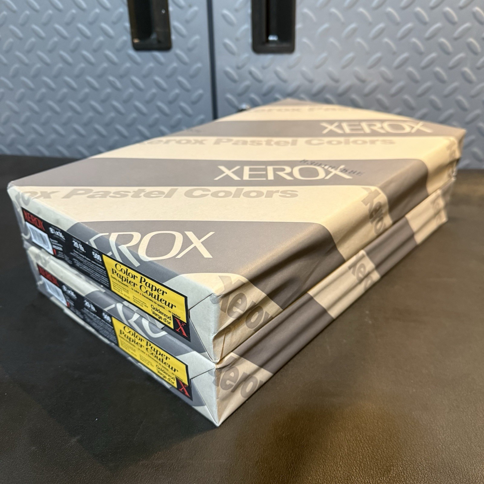 Xerox Color 20 lb 1000 sheets printer paper Goldenrod – 2 Packs – (8.5” x 14”)