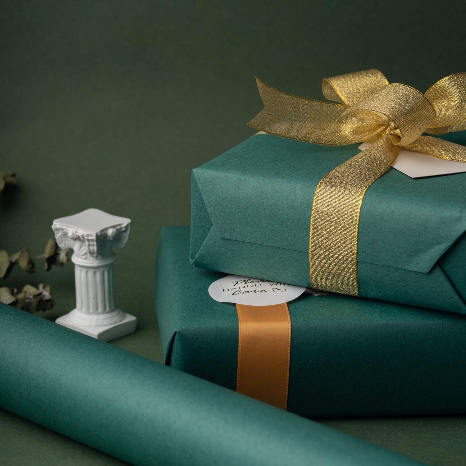 Kraft Paper Roll 18x100ft Recyclable Sustainable Gift Wrap Packaging Arts