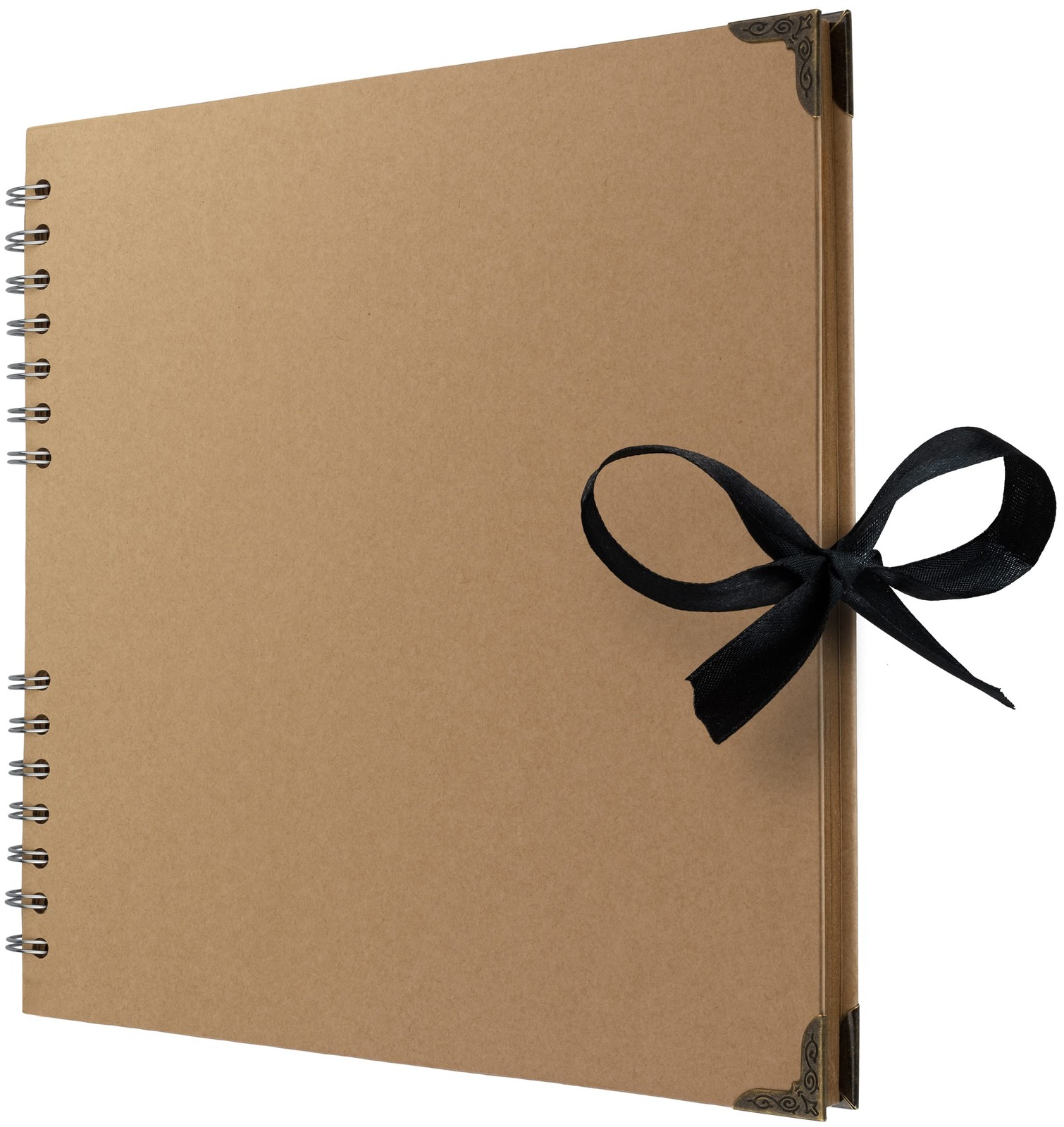 Bstorify 10 x 10 Inches Scrapbook Album For 4 x 6, 8 x 10 10 X 10 Inch, Brown