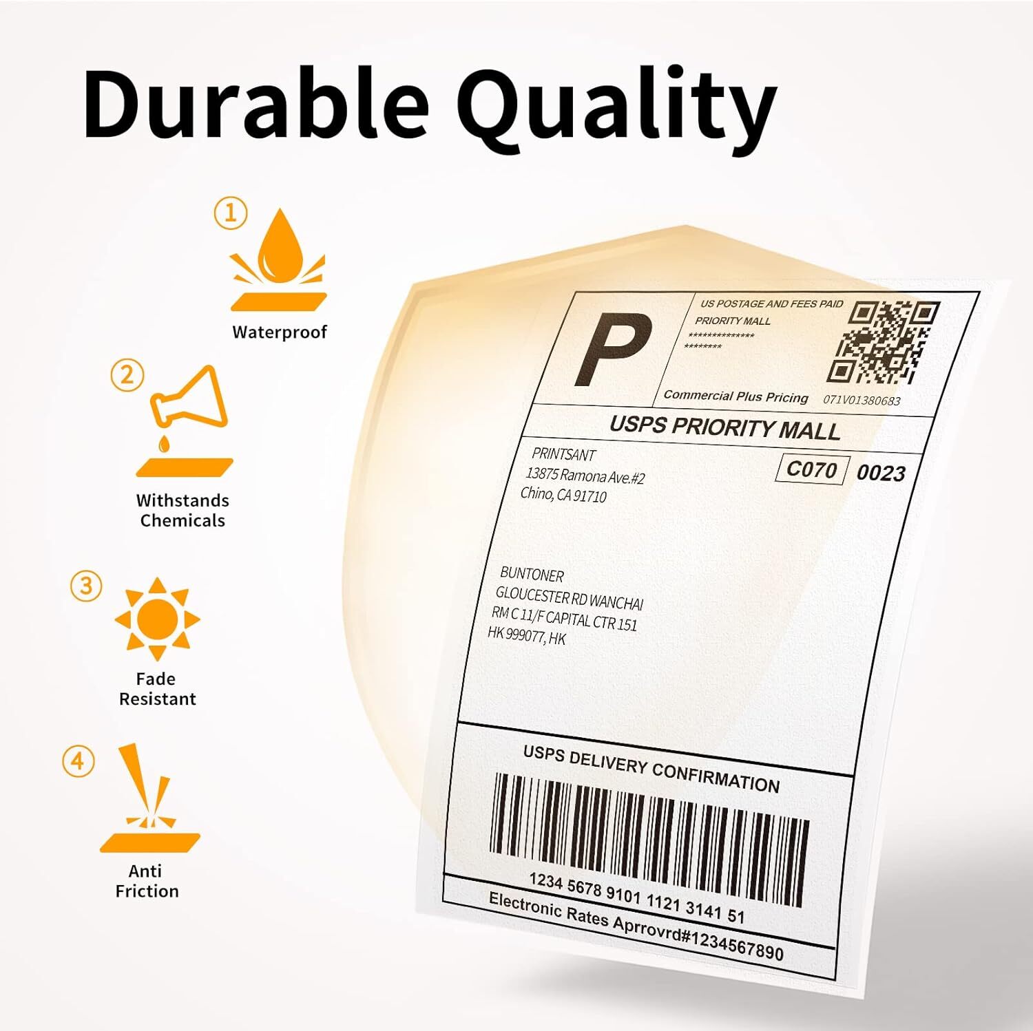 DYMO 4XL Labels Direct Thermal Shipping Labels 4 Rolls 4″x6″ 1744907 compatible