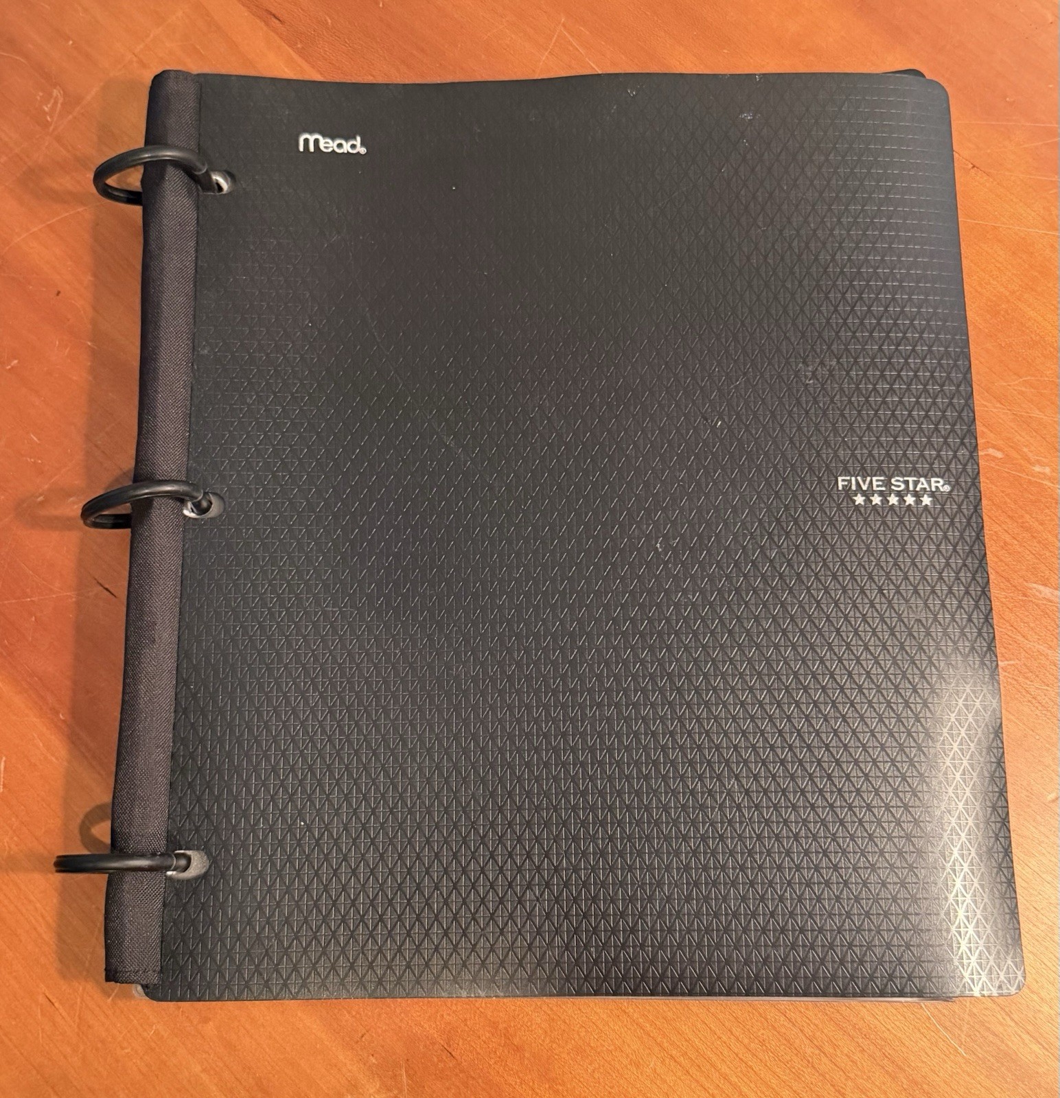 Five Star Flex Refillable Notebook Binder BUNDLE Of 3. Blue, Black & Purple
