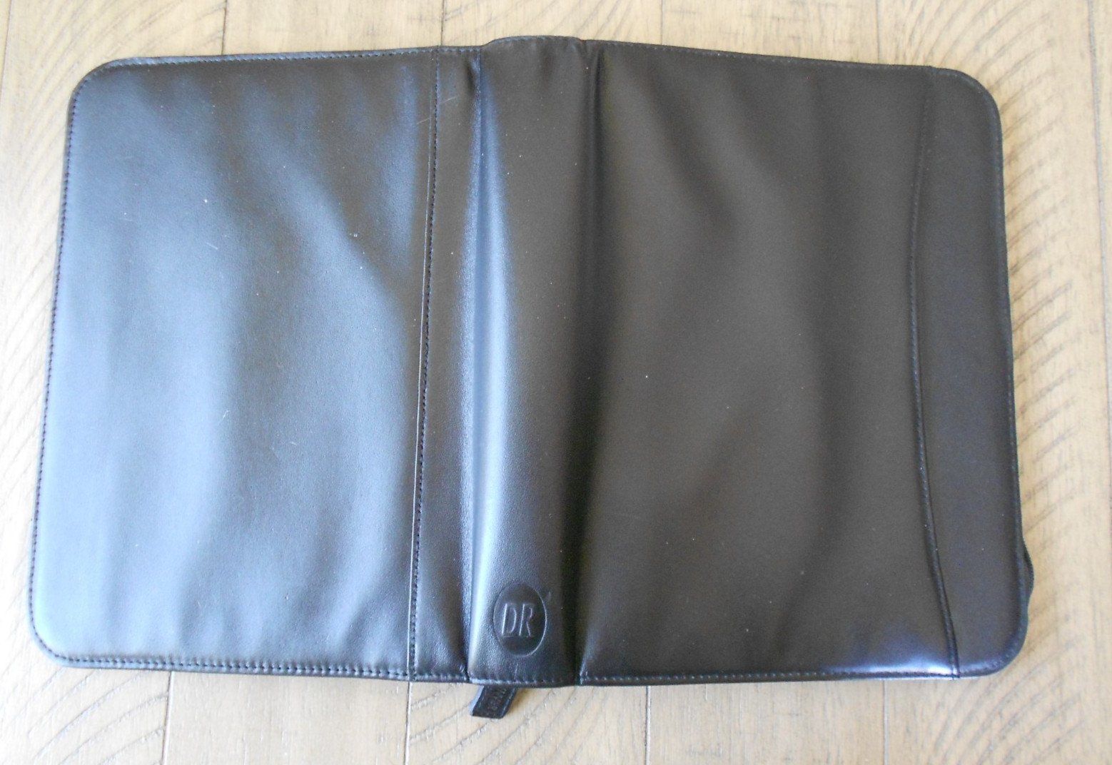Day-Runner Genuine Black Leather 7-Ring Planner Binder “Classic” #191-93 inserts