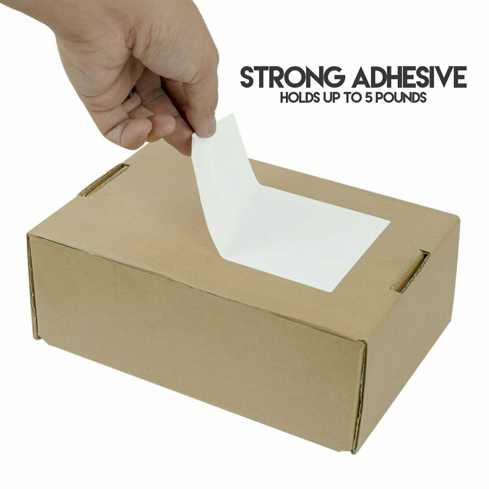 Rounded Corner Shipping Labels 8.5″x5.5″ Self Adhesive 2 Per Sheet Laser/Inkjet
