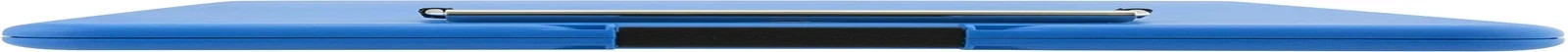 2 COUNT Saunders SlimMate Plastic Storage Clipboards Snap Closure #00559 BLUE