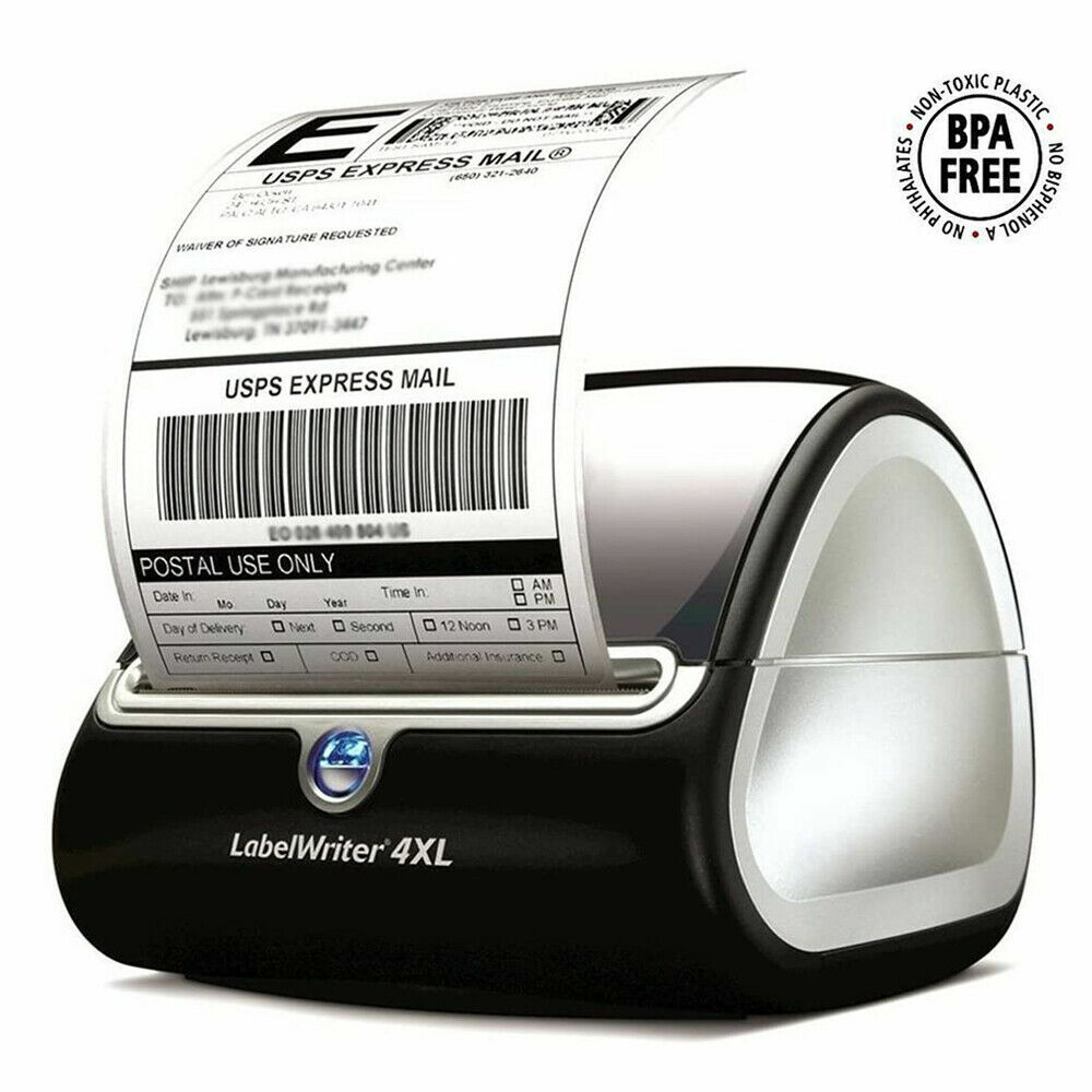 12 Rolls 220 DYMO 4XL Direct Thermal Shipping Labels 4″ x 6″ 1744907 Compatible