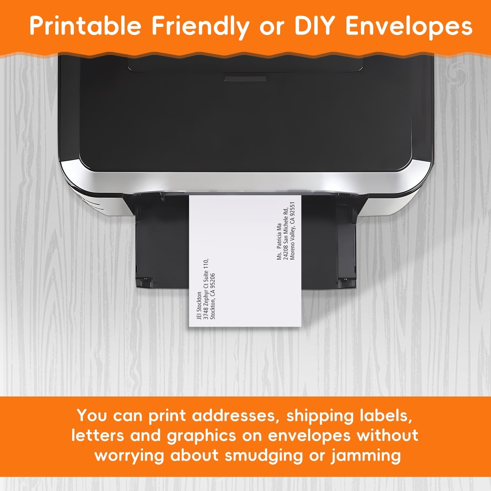 50 Pack 6×9 Envelopes Self Seal, White Catalog Mailing Envelopes 6 x 9 Manill…