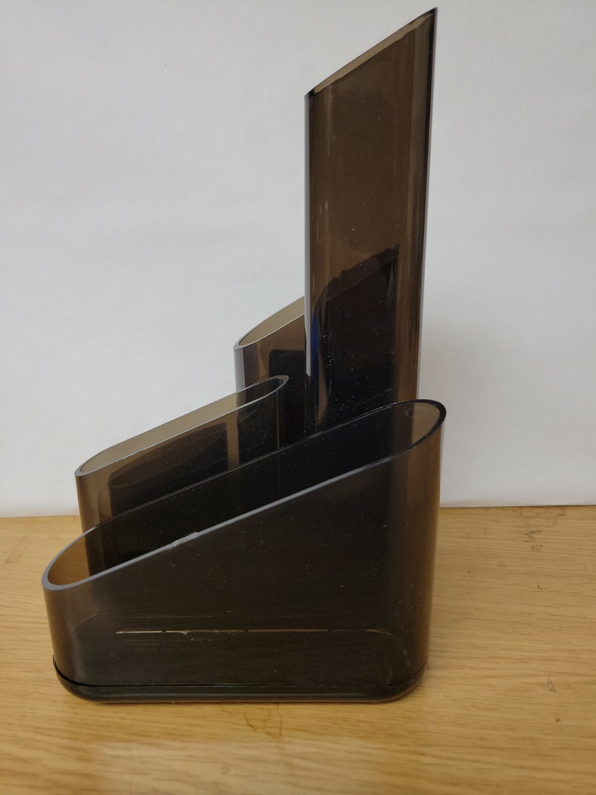 ELDON OFFICE PRODUCTS SMOKE DESKTOP PENCIL PEN ORGANIZER 16273