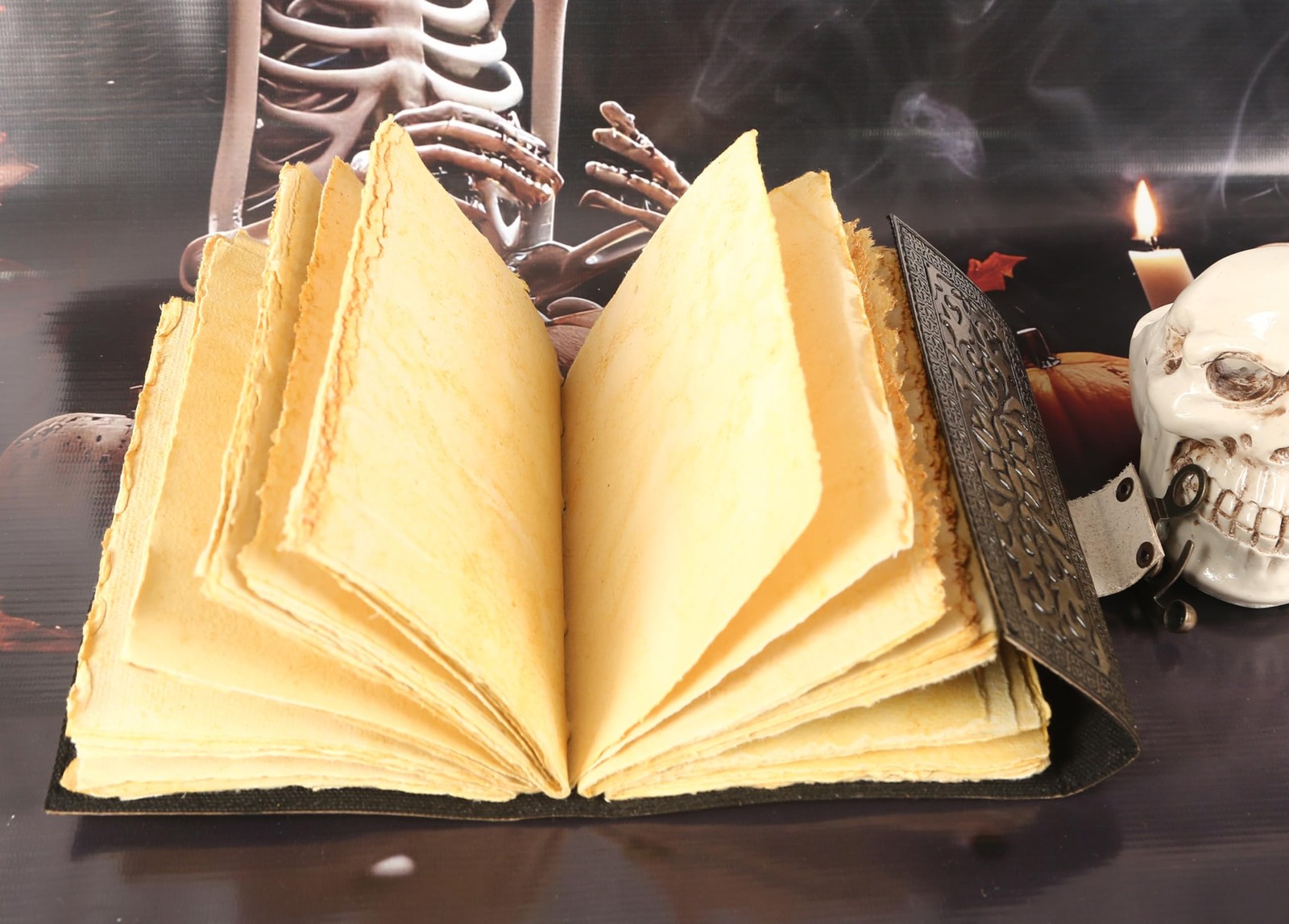 Unicorn Leather Journal Sketchbook Notebook with Lock for Men Women Dnd Trave…