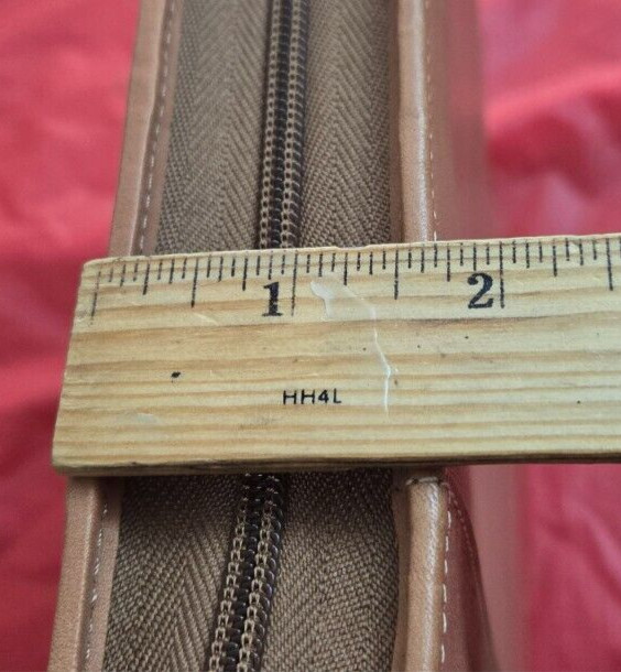 Hartmann Andrew R. Brownstein Brown Leather Organizer Portfolio Planner 11×13″