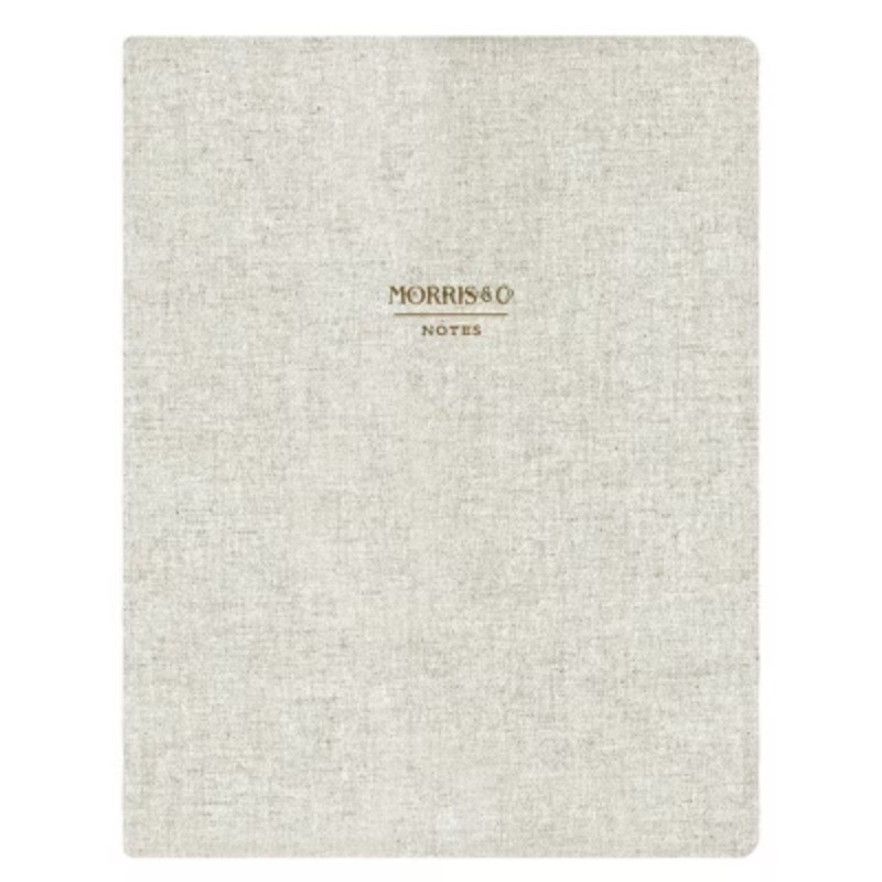 8.5″x11″ Padfolio Natural Linen