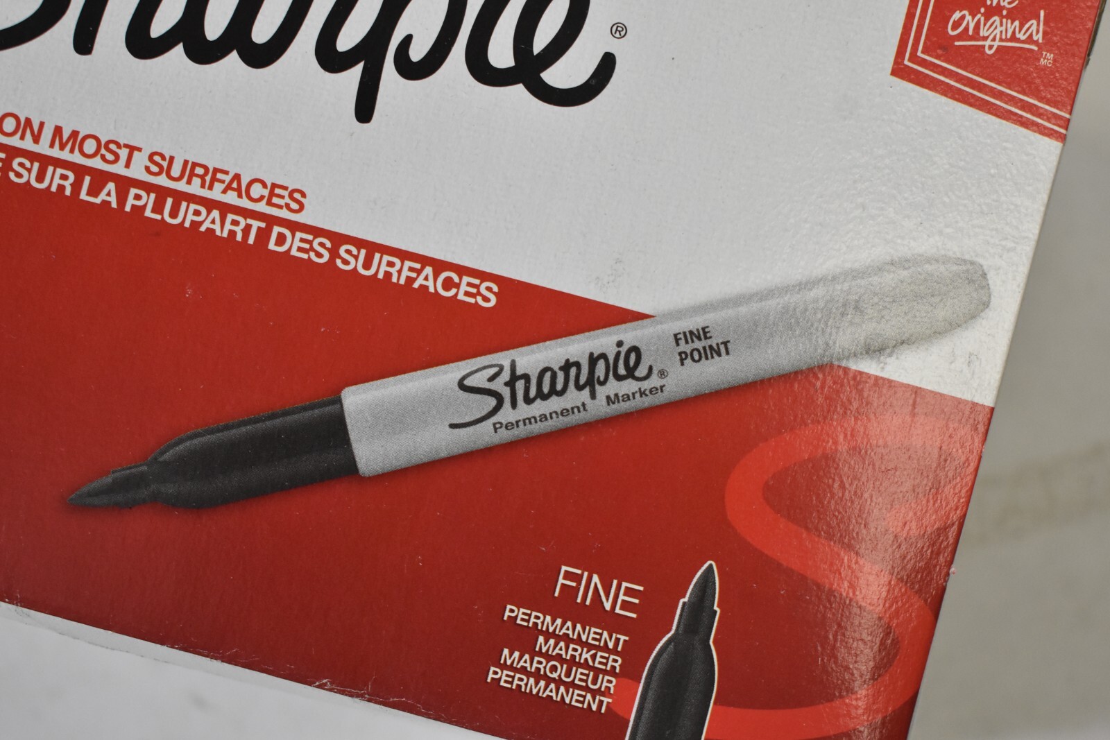 Sharpie Fine Tip Permanent Markers 36 Pack Black 1884739 For Most Surfaces