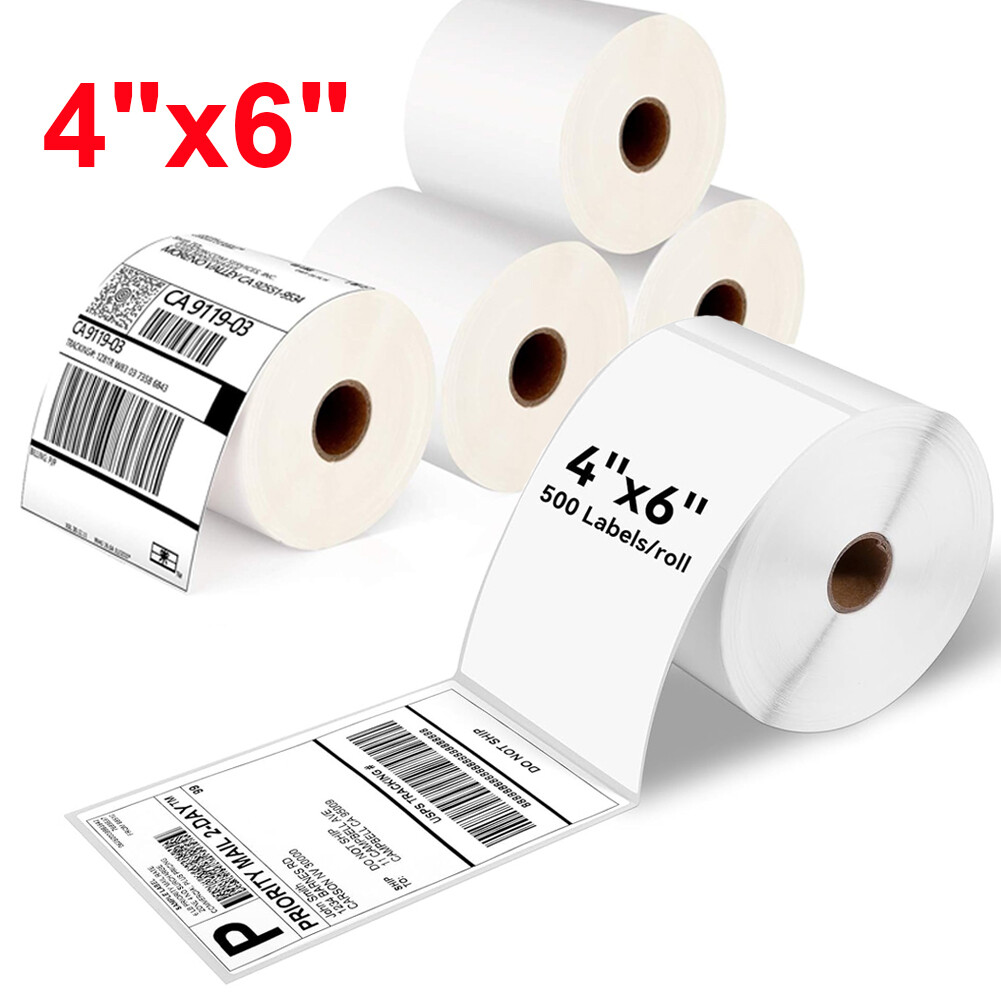 Thermal Shipping Labels 4″x6″ for Rollo, Munbyn,MFLABEL, Jadens, Label Range UPS