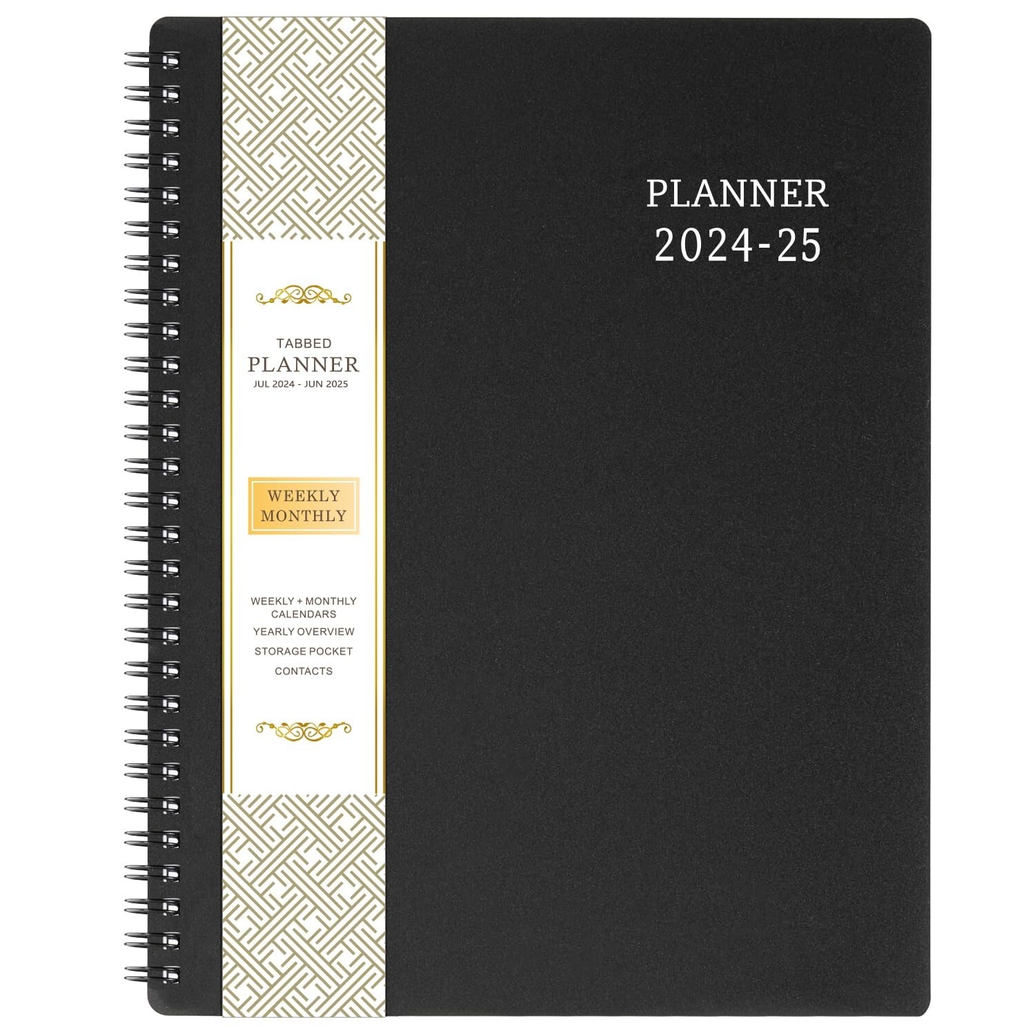 Planner July 2024 – June 2025 – Planner 2024-2025, 7.7″ x 9.8″, 2024-2025 Aca…