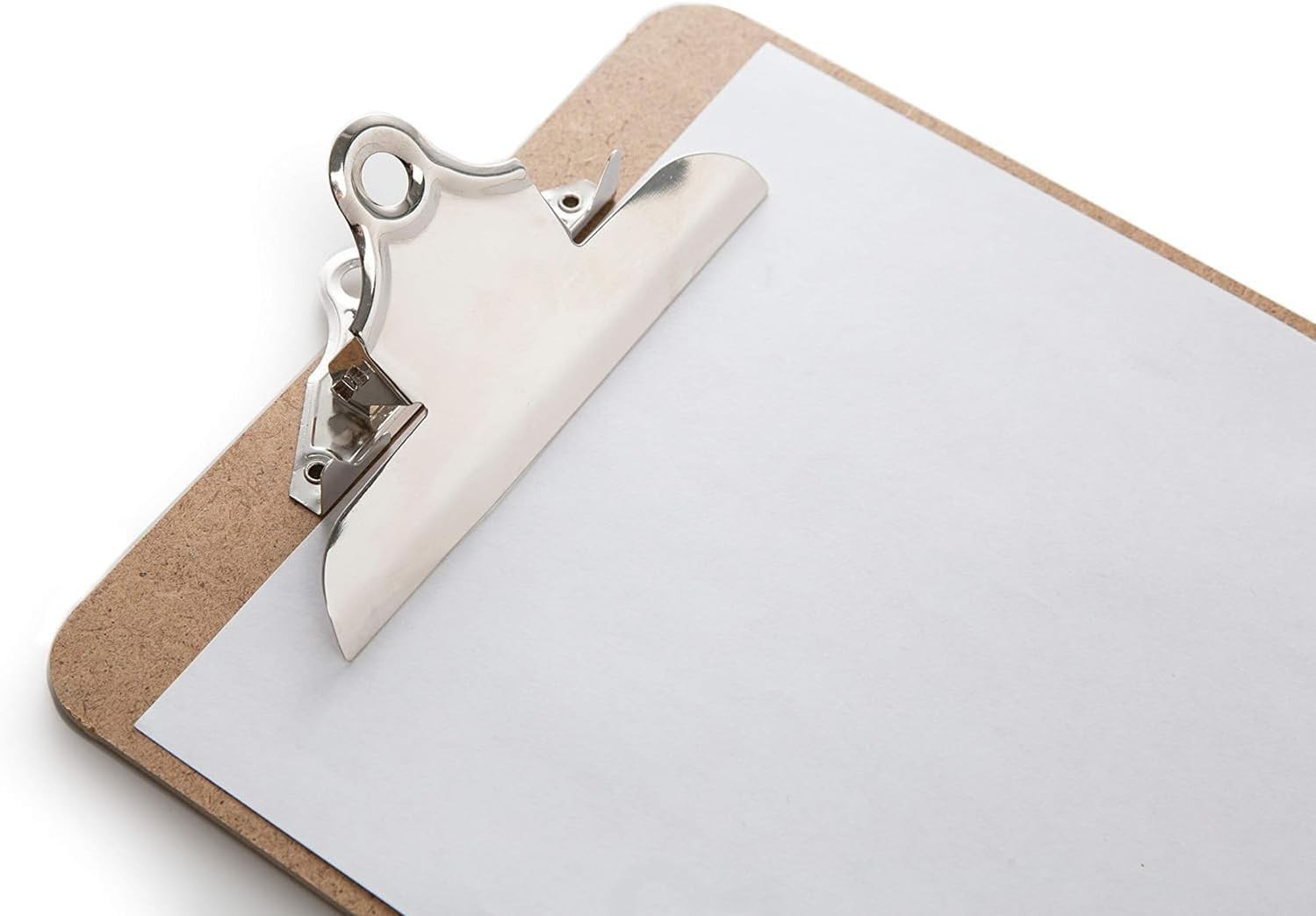 Letter Size Clipboard with Butterfly Clip Pack of 5 – 9” x 12.5” Large Wood…