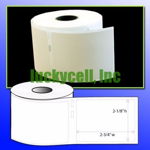 4 Rolls of 400 Media/Badge Labels in Cartons for DYMO® LabelWriters® 30324