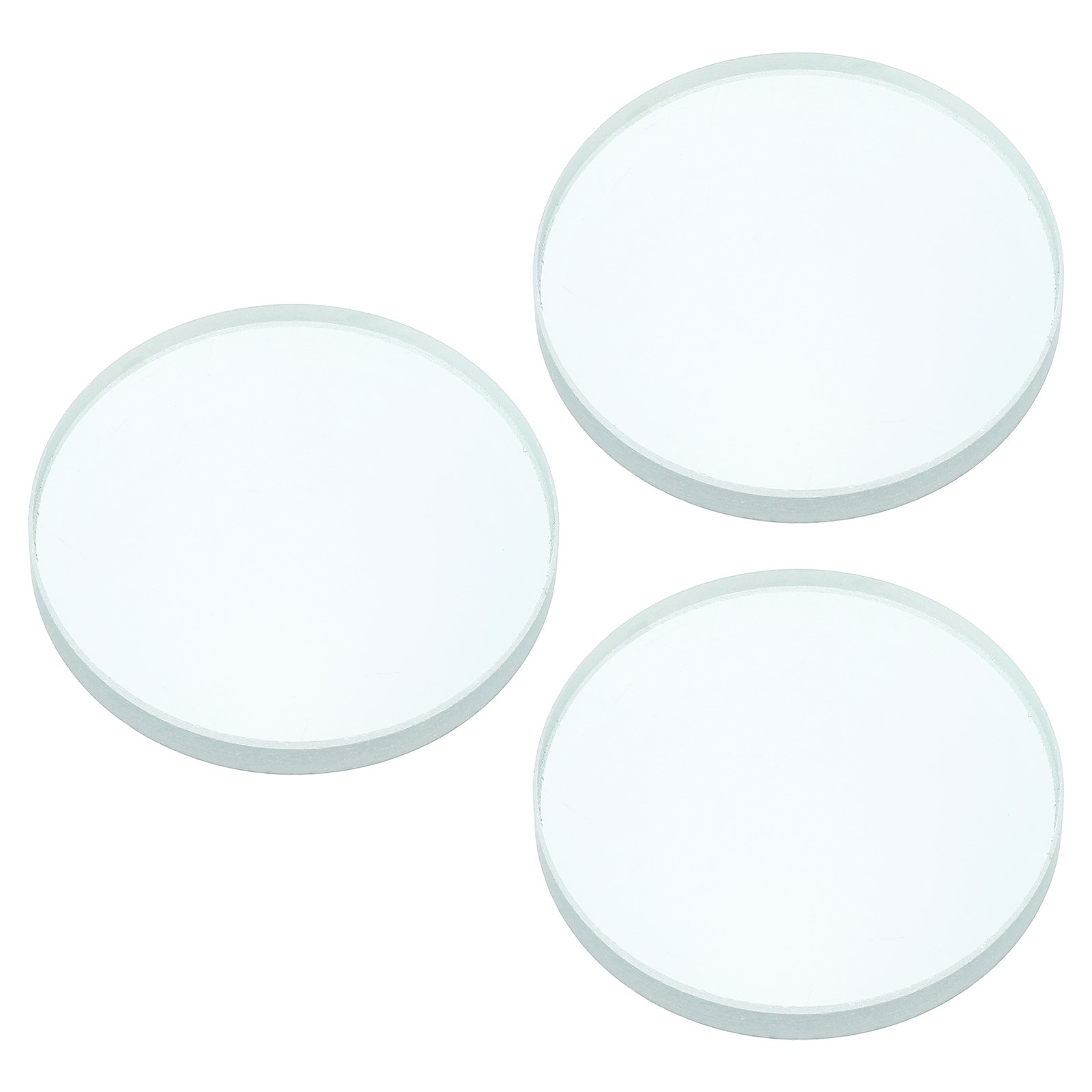 6″ (150mm) Focal Length Double Concave Lens, 3 Pack 50mm Diameter 6mm Height