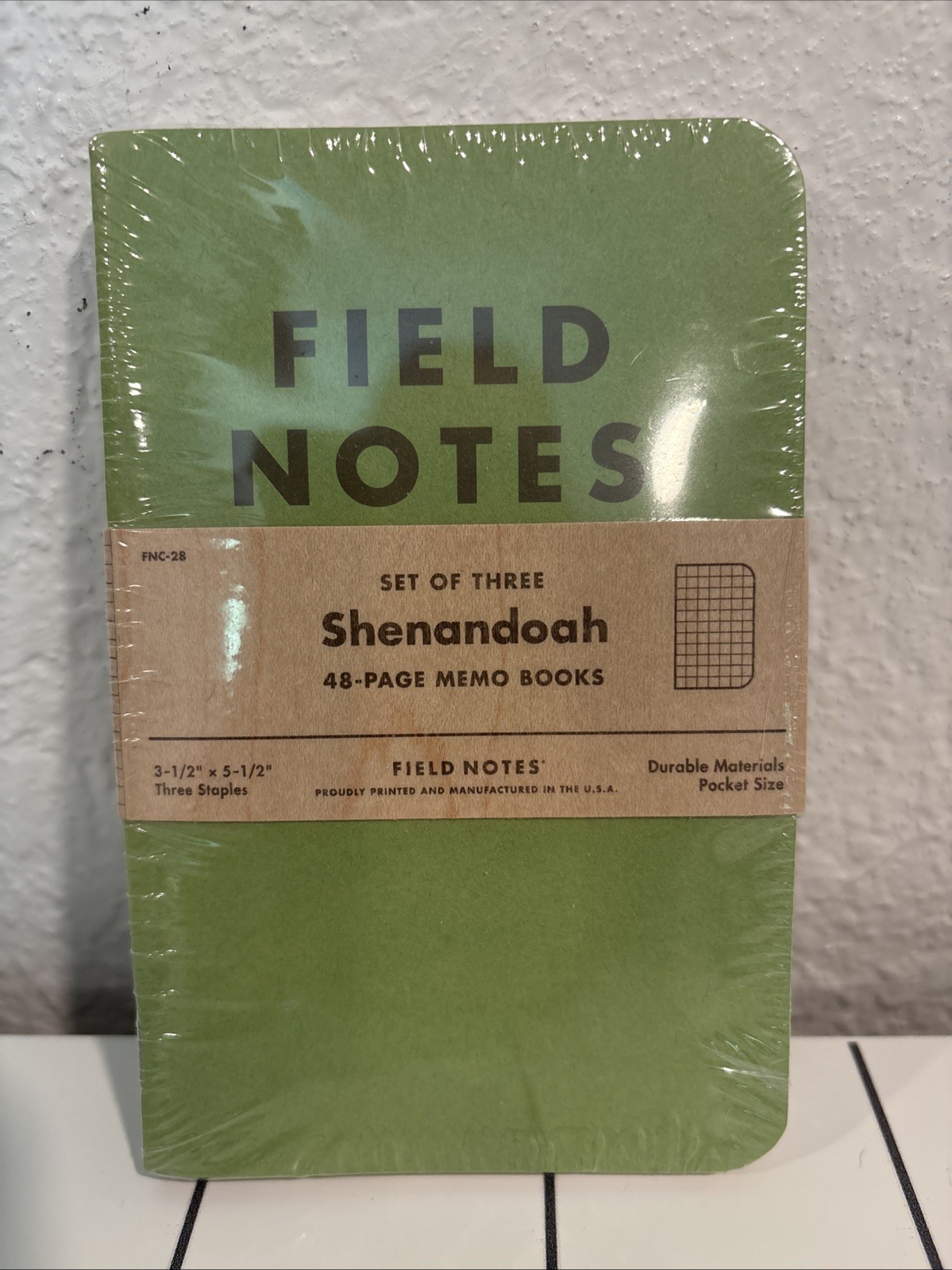 Field Notes Shenandoah Memo Books Set of 3 48-Page Pocket 3.5×5.5in FNC-28
