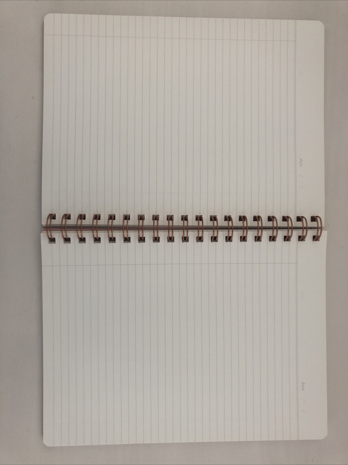 New Fringe Vegan Leather Navy Blue Notebook High Quality (10 x 7.5 x .5 Inches)