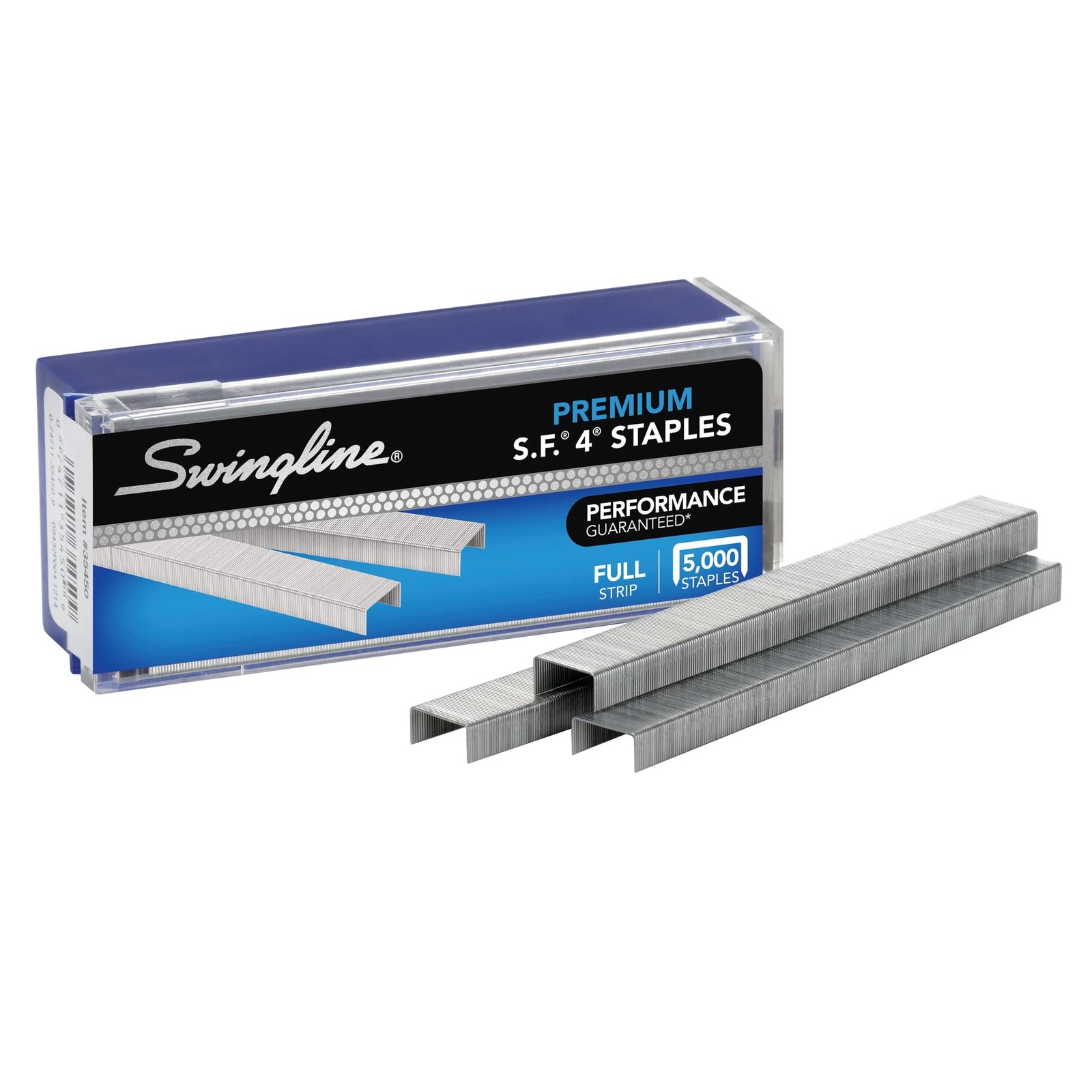 Swingline S.F. 4 Premium Staples for Desktop Staplers, 1/4″ 1 Box, Silver