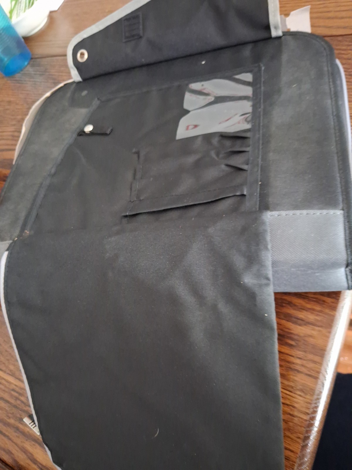 Mead PRO Platinum Heavy-Duty Zipper Binder 1.5″ Capacity Gray/Black