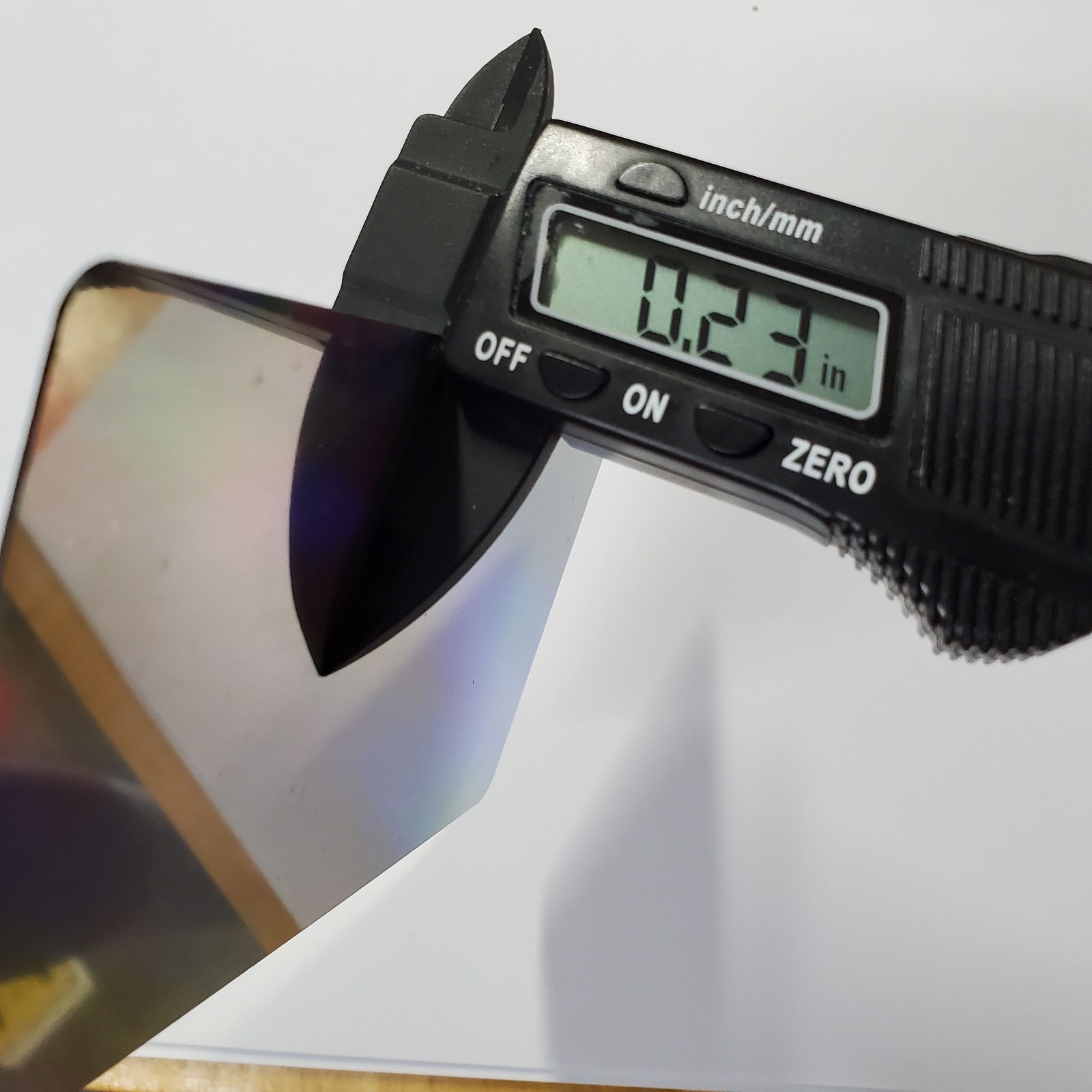 3 x 5 inch Diameter Blanks Made from Holographic Plastic – Sold in Packs of 25