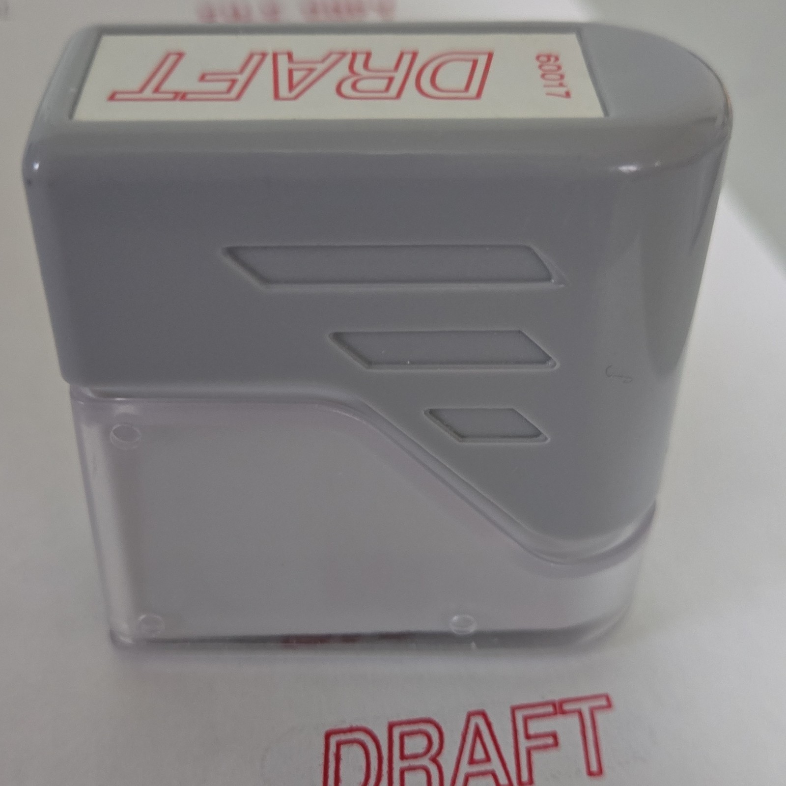 Sparco DRAFT Title Self-Inking Stamp Model 60017 Office Stamp