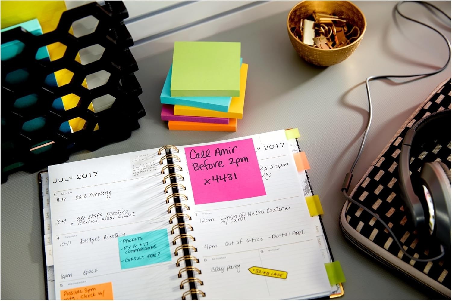 Mini Notes, 1 3/8 in. x 1 7/8 in., 24 Sticky Notes Pads, 100 Sheets per Pad, …