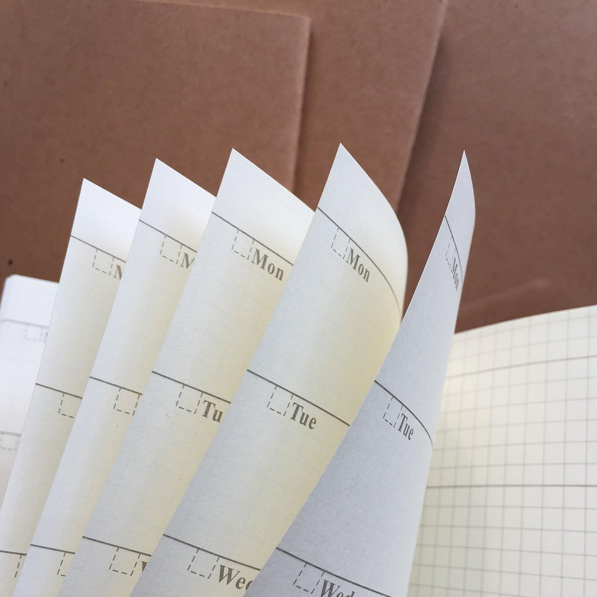 Travelers Notebook Inserts – Weekly Refills for Standard Size Travelers Notebook