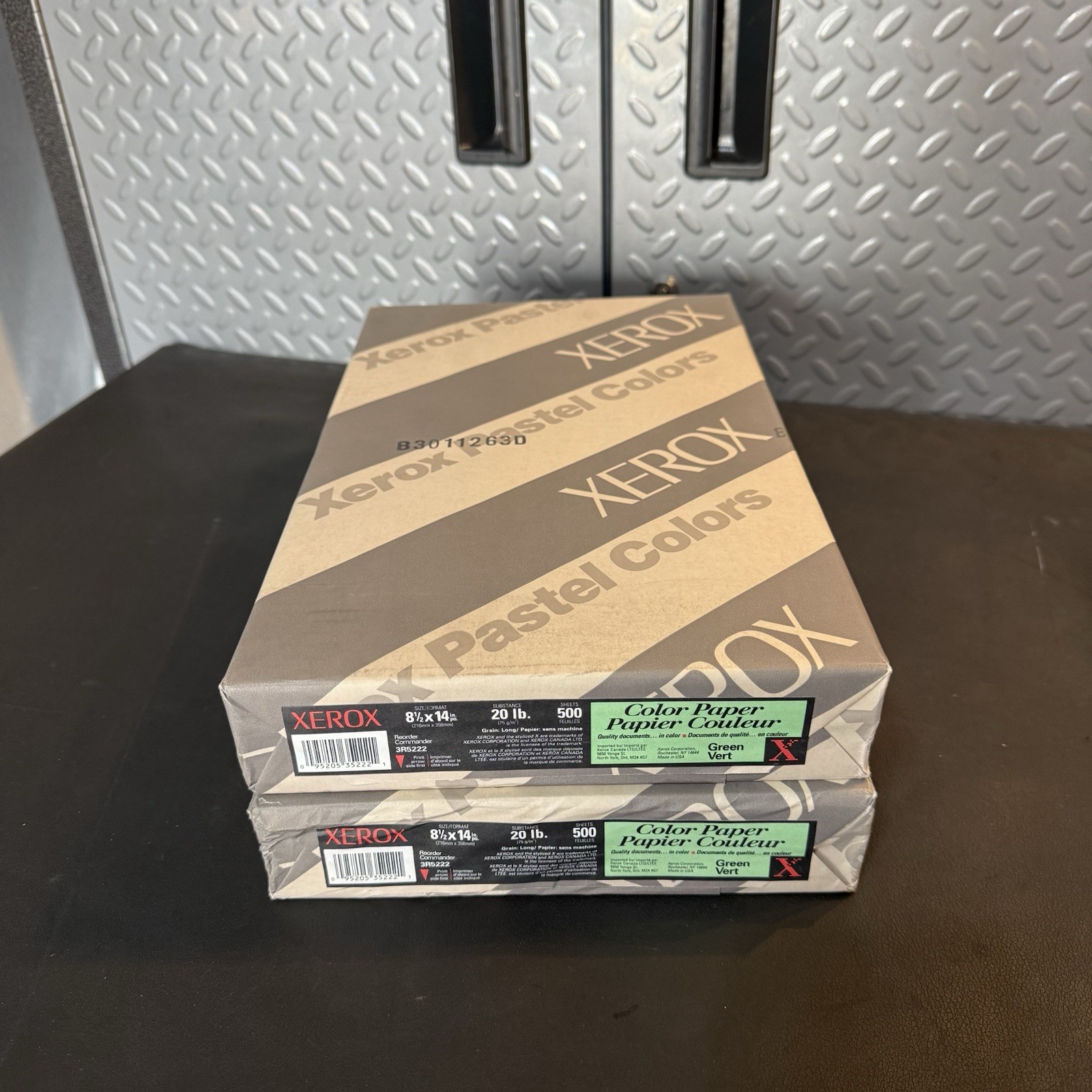 Xerox Color 20 lb 1000 sheets printer paper Green – 2 Packs – (8.5” x 14”)