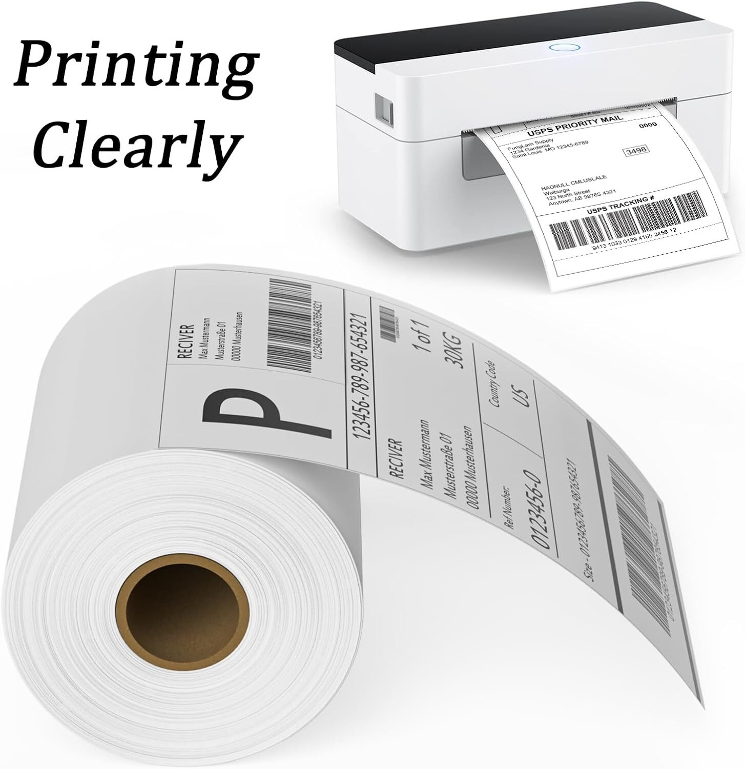 Thermal Label DYMO 4XL Labels Direct Thermal Shipping Labels 4″x6″ 220Per Roll