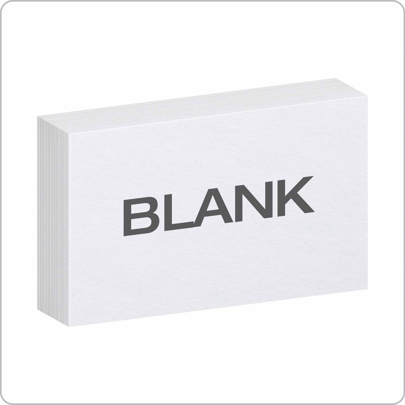 Oxford 30 (1000 PK) Blank Index Cards, 3 x 5, White, 1,000 Cards (10 Packs of