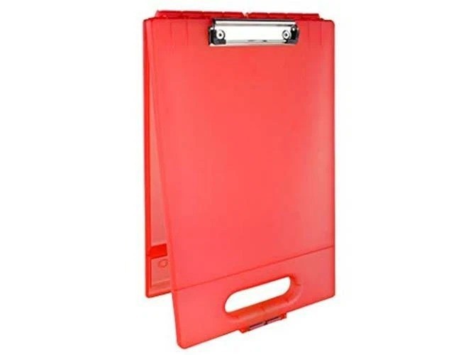 Dexas Clipcase Storage Clipboard with Handle, Black Assorted Colors