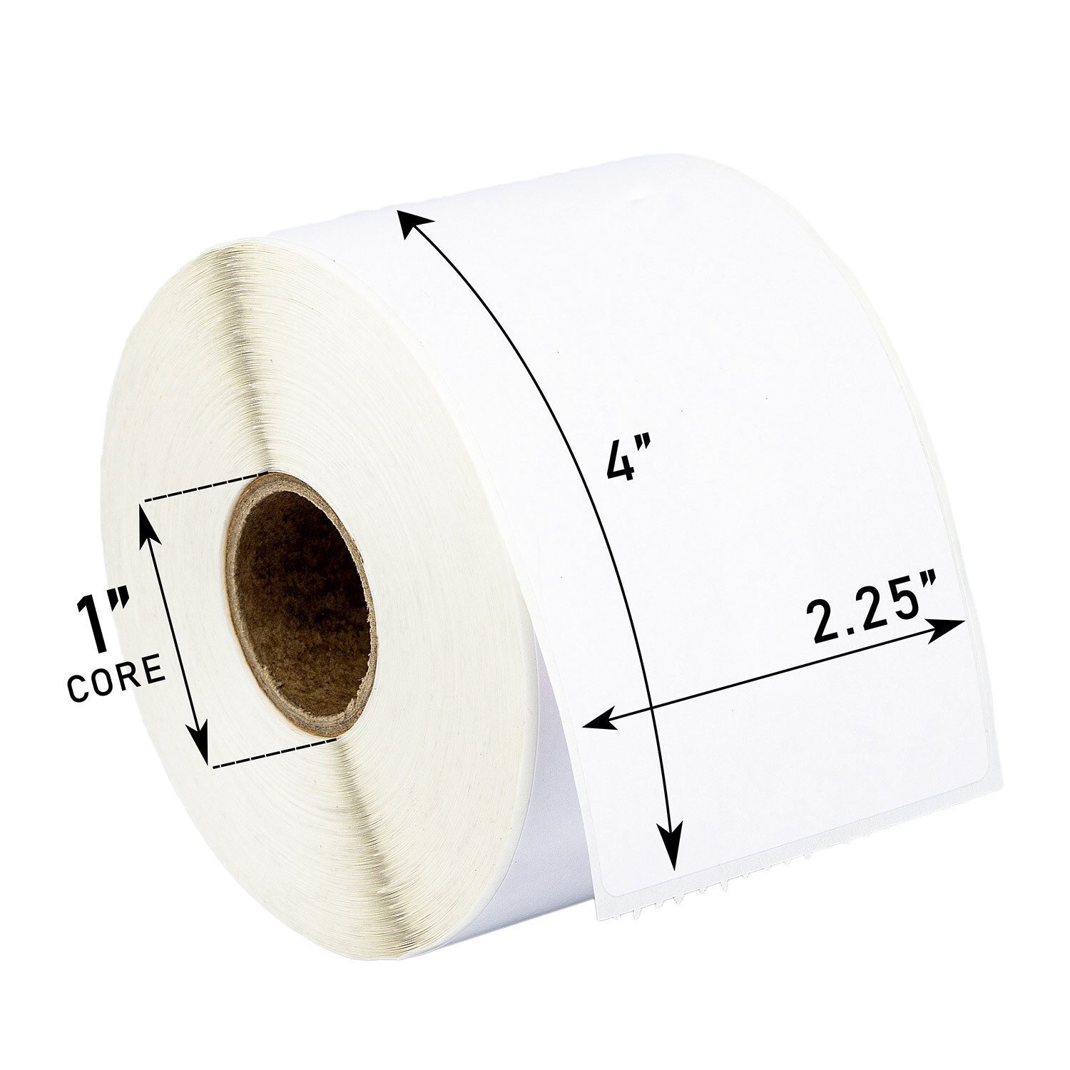 ZEBRA / ELTRON 2.25 x 4 (2.25″ x 4″) Direct Thermal Labels – (1) Roll of 350