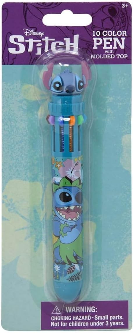 Disney Stitch 10-1 Multicolor Retractable Pen