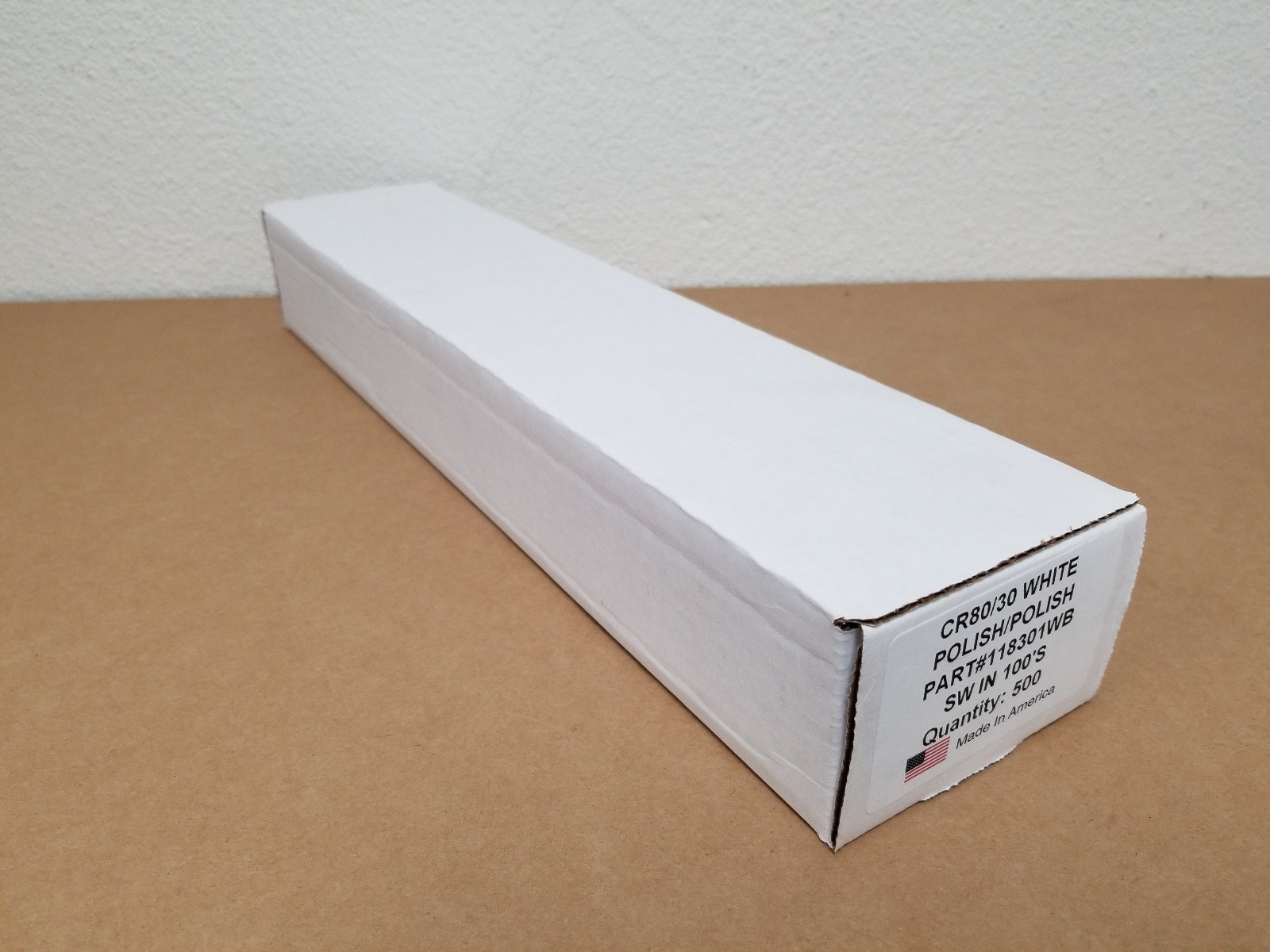 500 Blank White PVC Cards, CR80.30 Mil, High Quality for Color and UV Printing