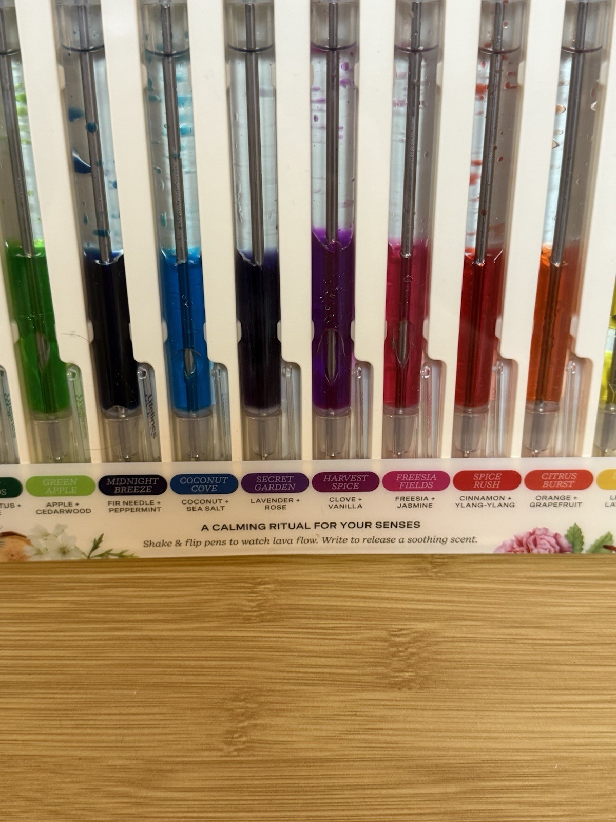 Lifelines Scented Lava Gel Pen 1 Count (Pack of 10),Multicolor 10 Pack NEW IN BO