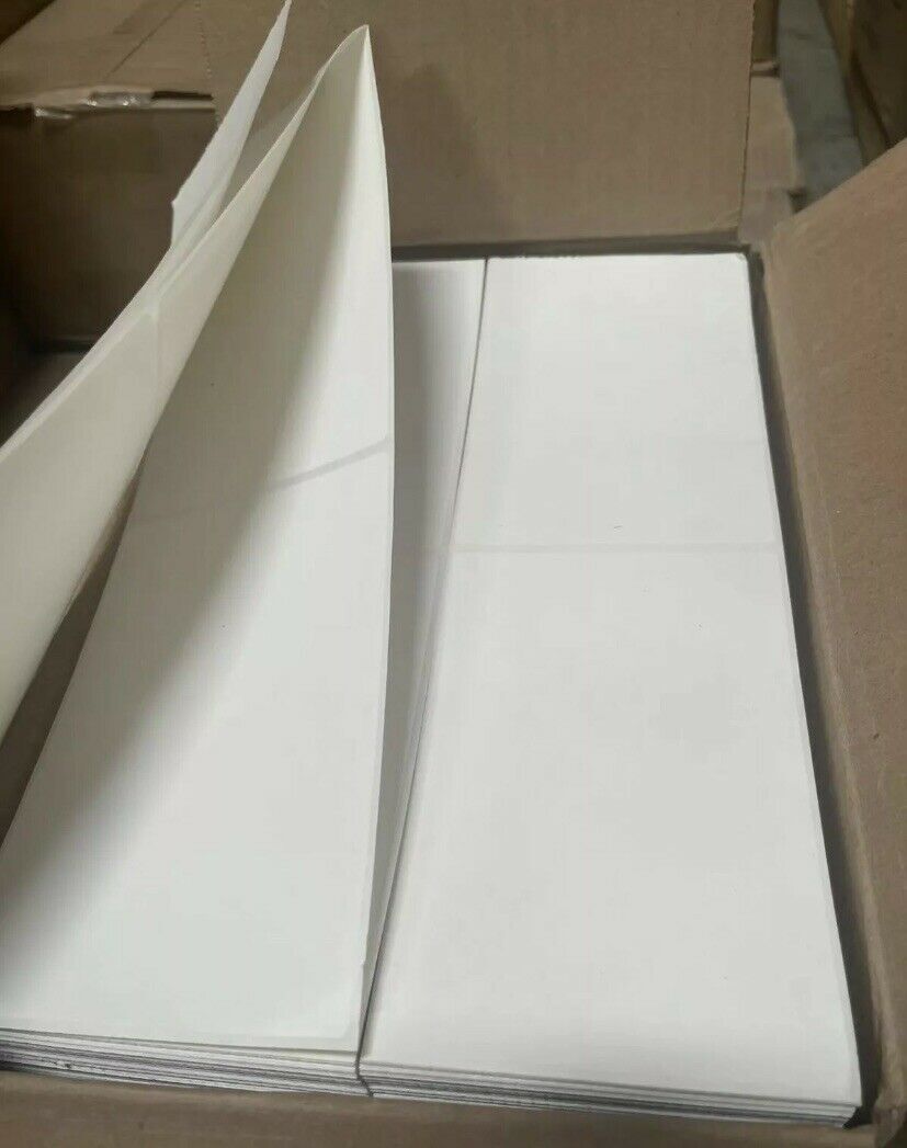 6000 4″x 6″ Fanfold Direct Thermal Shipping Labels for Zebra Style Printers UPS