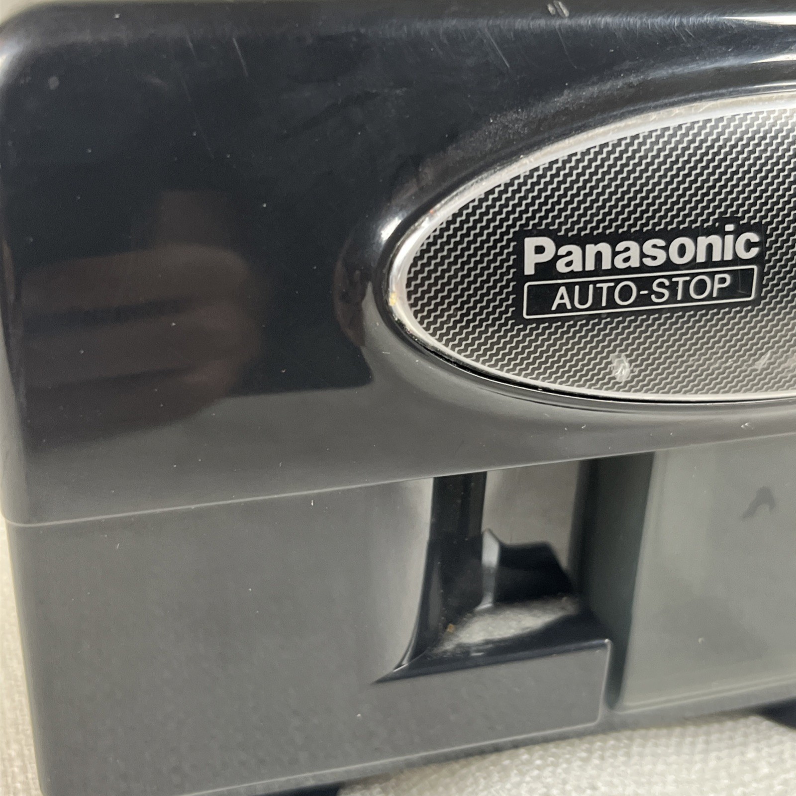 Panasonic KP-310 Auto-Stop Electric Pencil Sharpener Black Tested Works Well