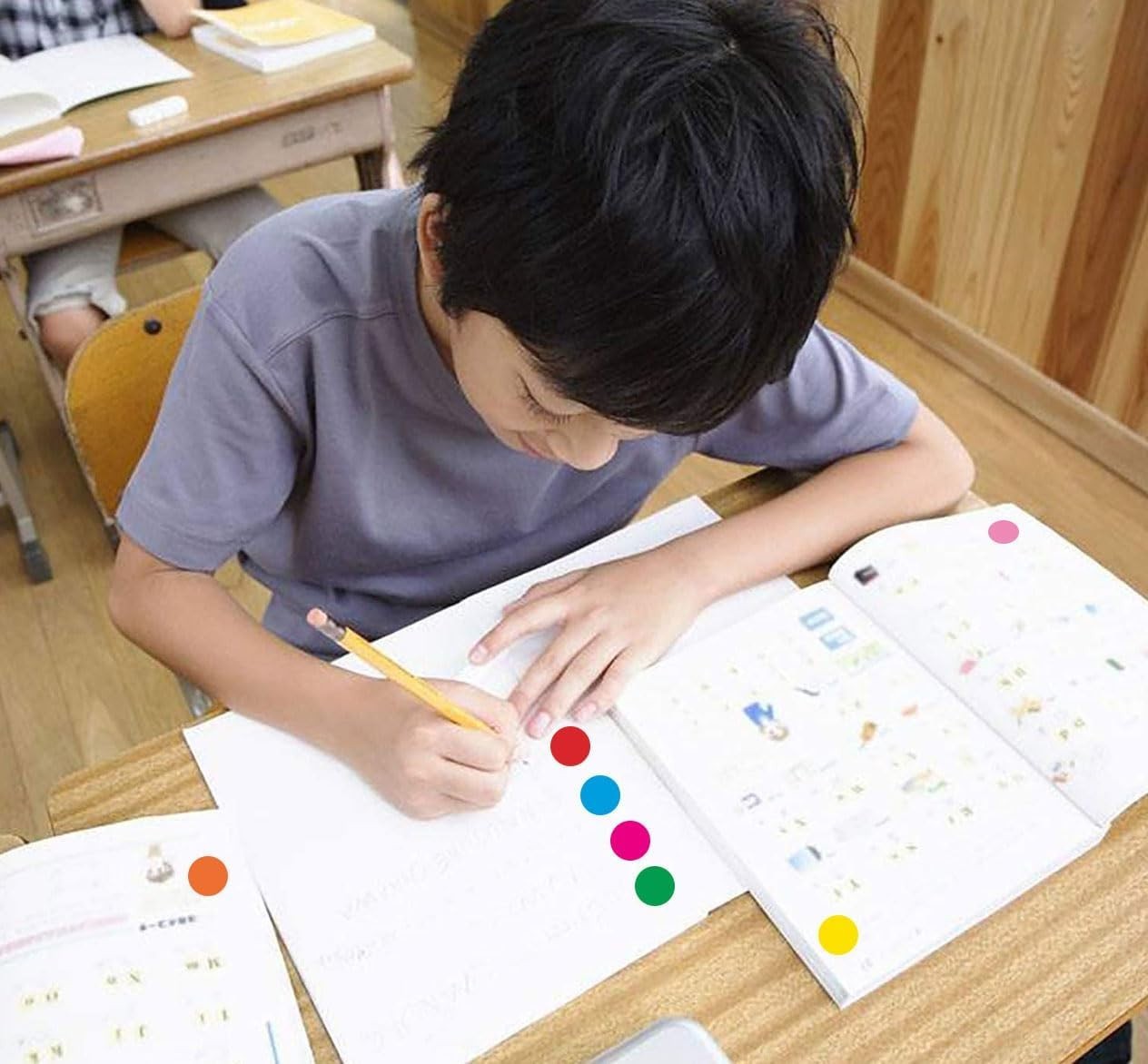 Organize with Style – 1050 Colorful Dot Stickers in 10 Vibrant Colors, 3/4 Inch