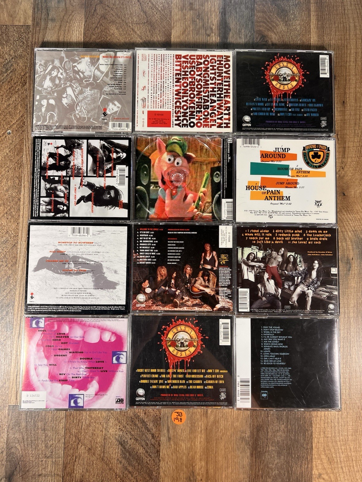 CD Assorted Music Cases Lot Of 90 Contains Sleeves See Description #JB198