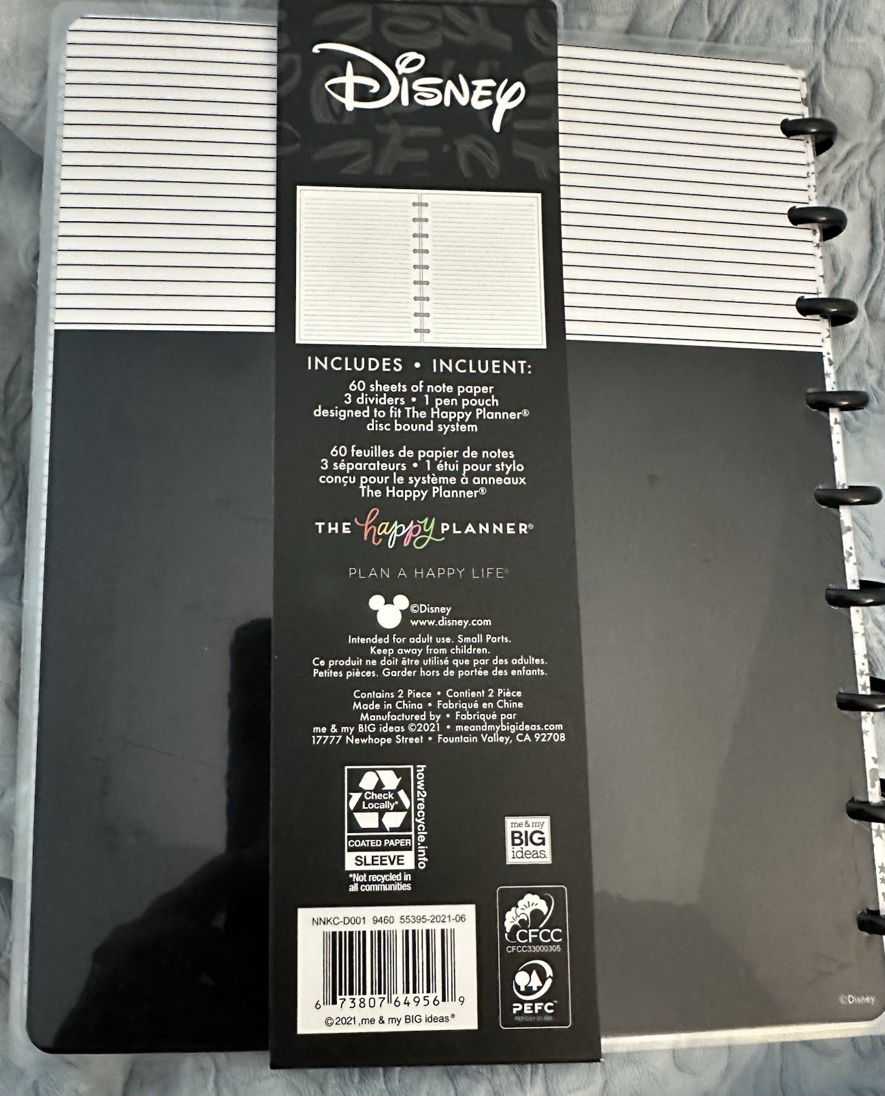 Disney Mickey & Minnie Happy Planner 60 page – Help organize the New Year!