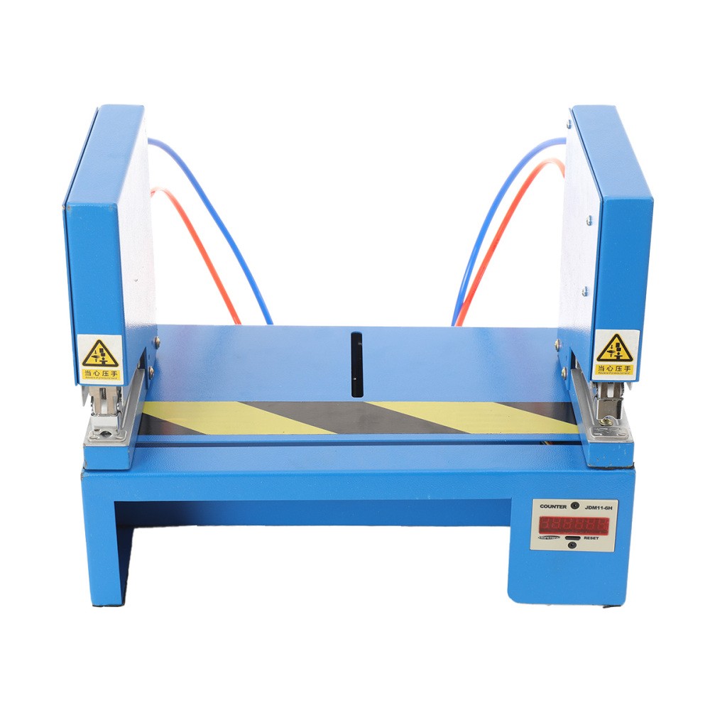 Dual Head Smart Pneumatic Stapler Electric Saddle Stapler Double Stapler Machine